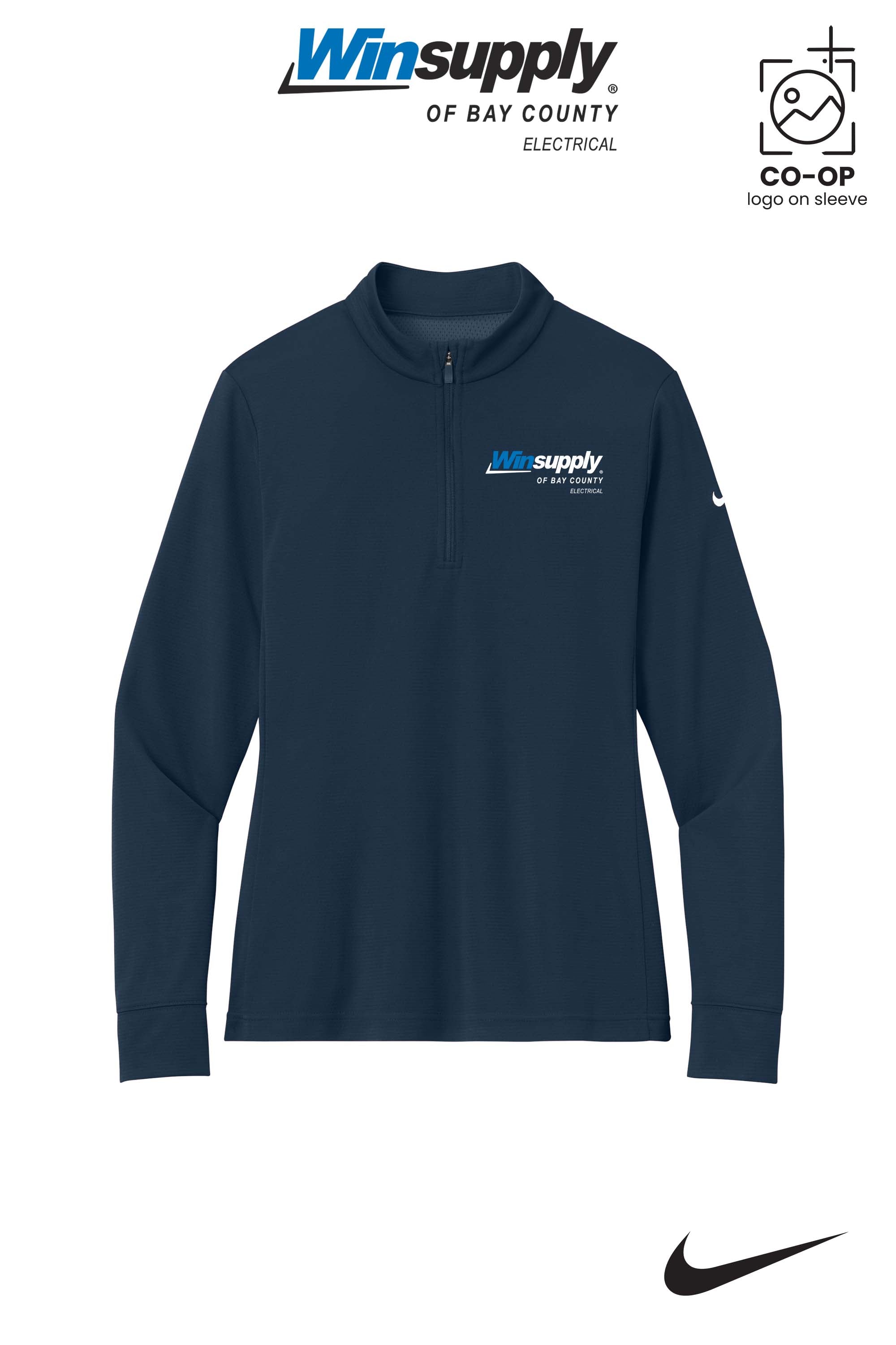 Nike Women’s Essential 1/2-Zip Cover-Up - Winsupply Bay County FL