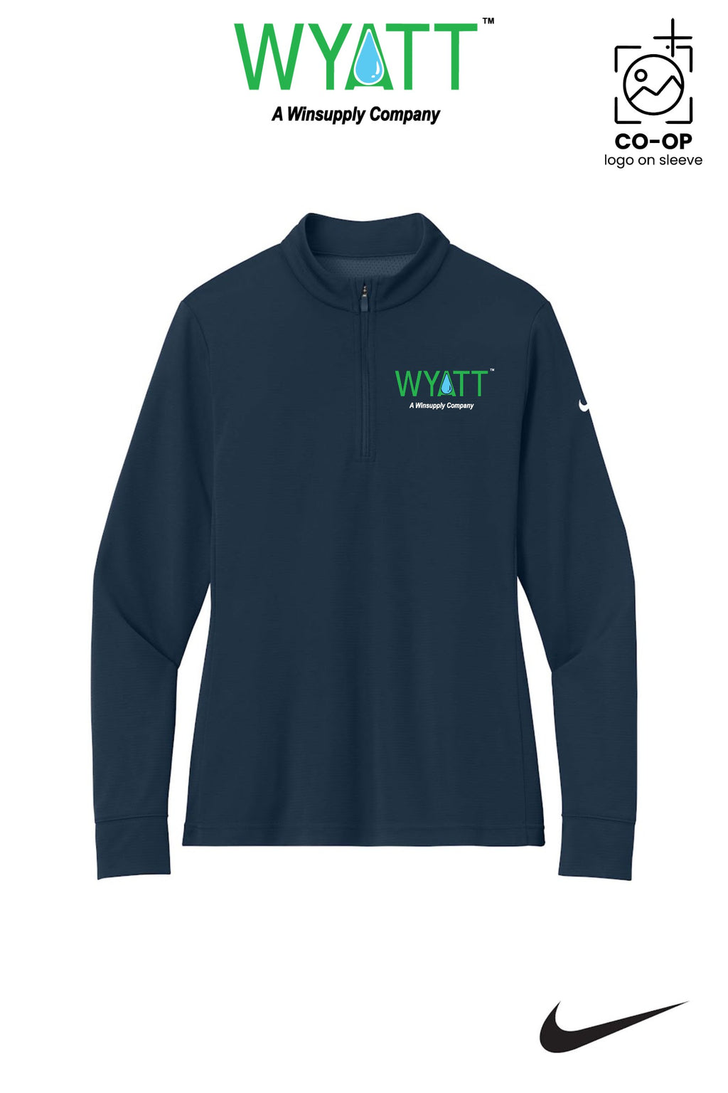 Nike Women’s Essential 1/2-Zip Cover-Up - Wyatt Irrigation of Santa Rosa