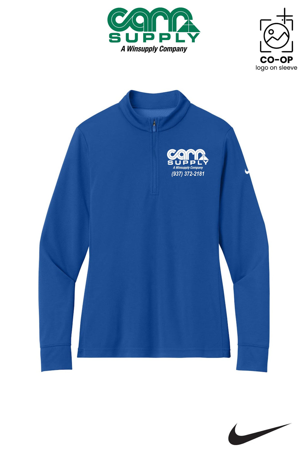 Nike Women’s Essential 1/2-Zip Cover-Up - Carr Supply - Xenia