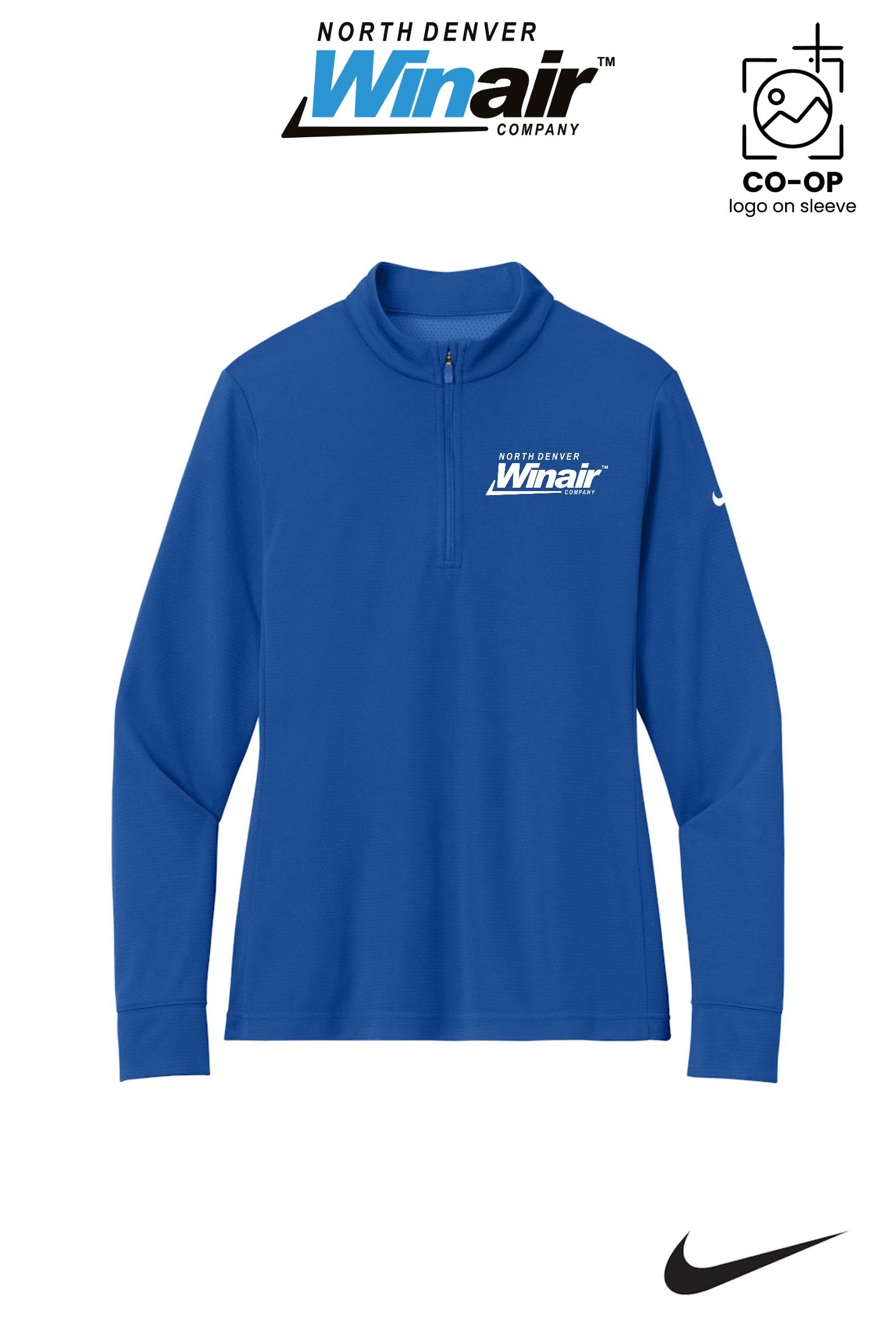 Nike Women’s Essential 1/2-Zip Cover-Up - North Denver Winair