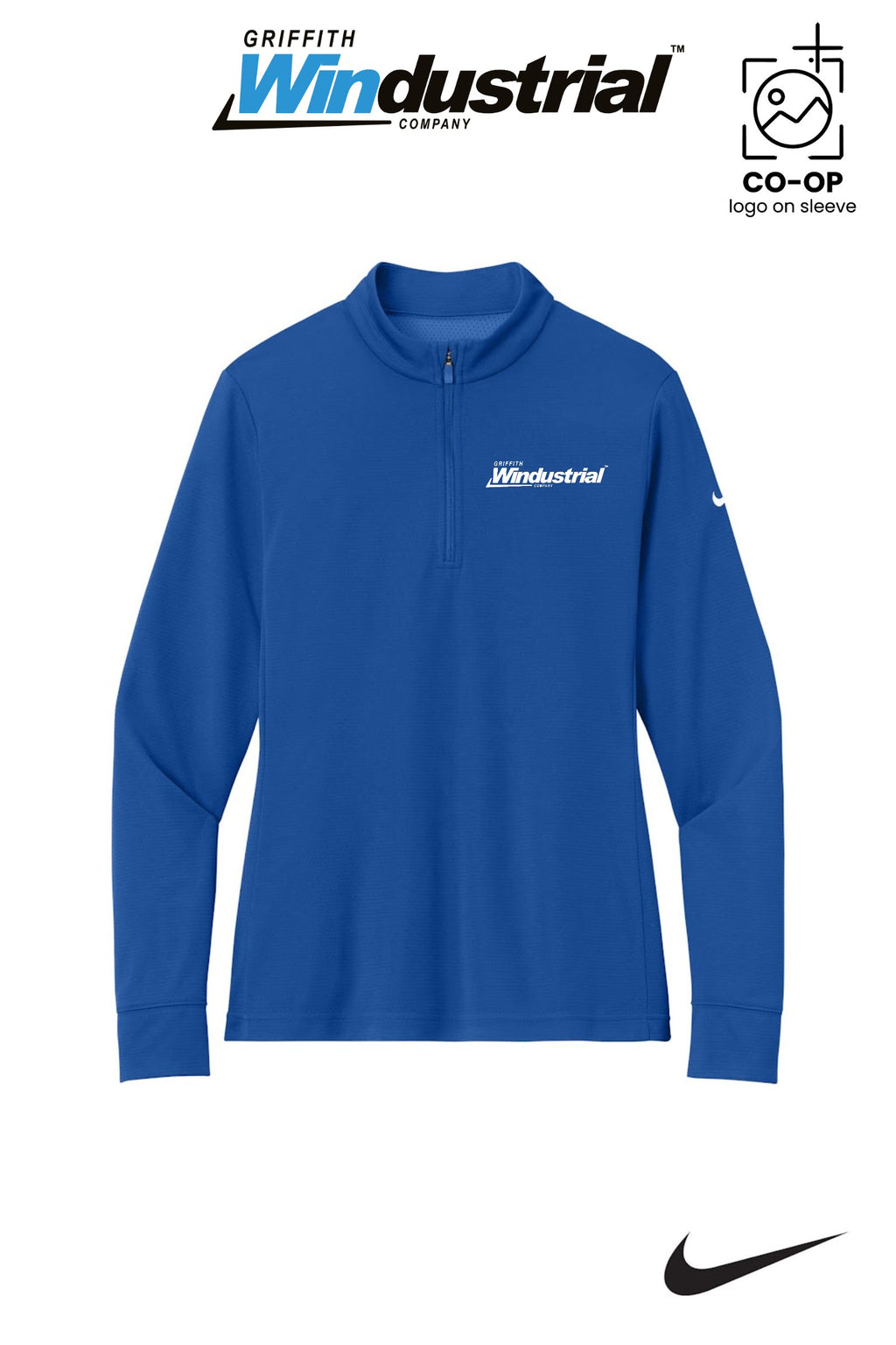 Nike Women’s Essential 1/2-Zip Cover-Up - Griffith Windustrial