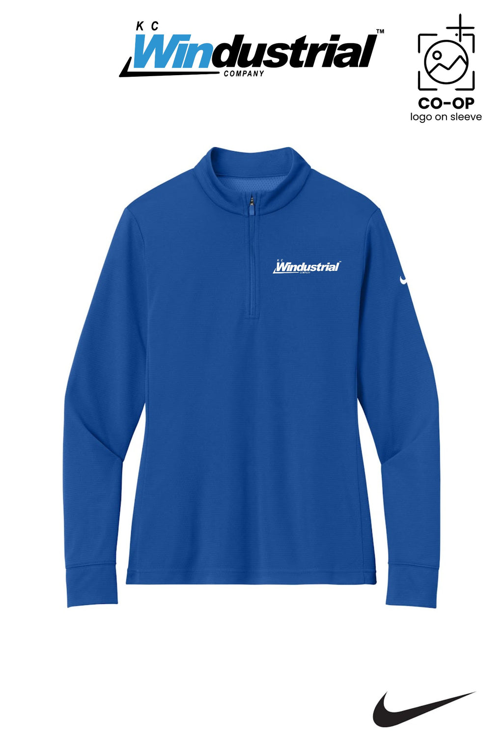 Nike Women’s Essential 1/2-Zip Cover-Up - KC Windustrial