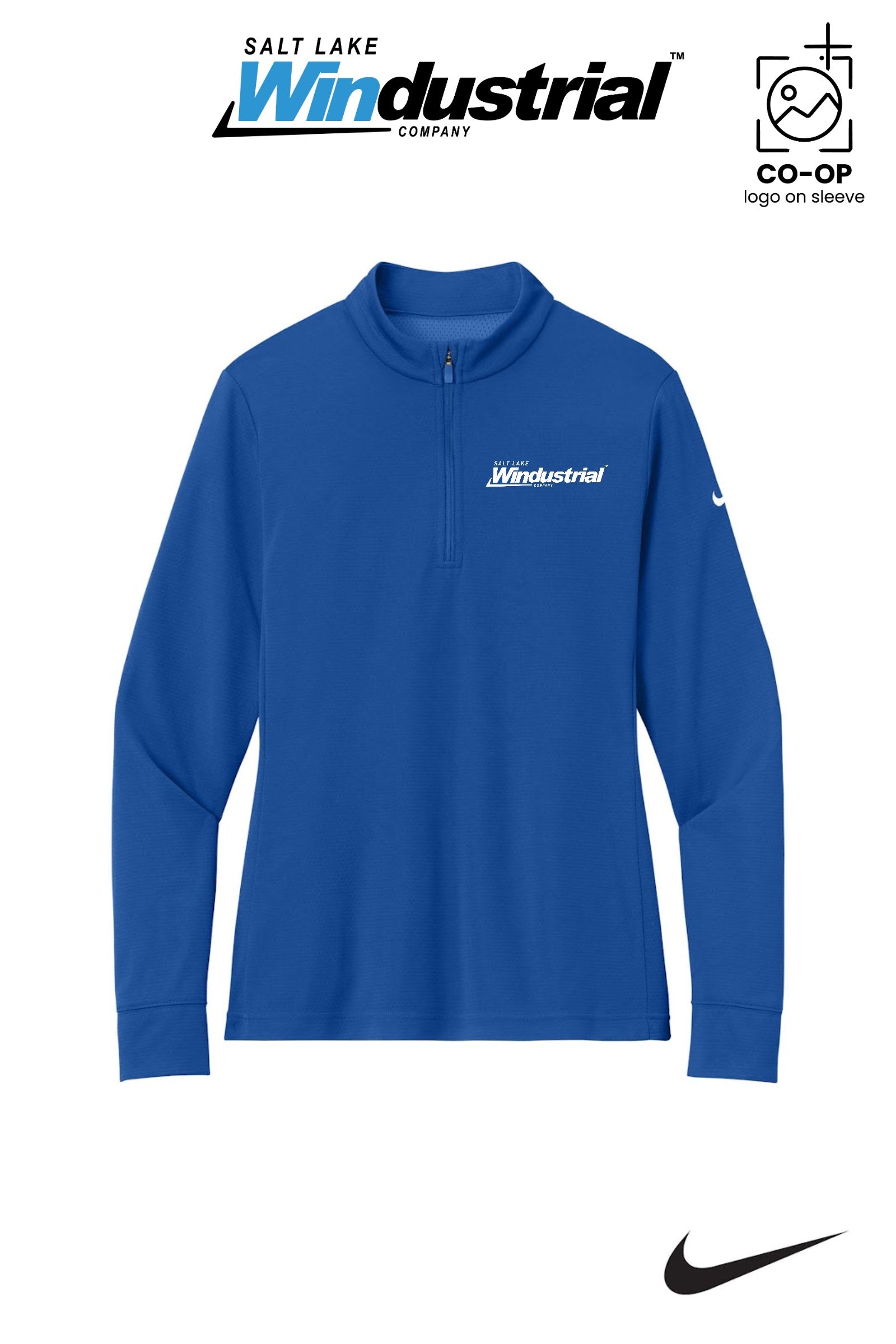Nike Women’s Essential 1/2-Zip Cover-Up - Salt Lake Windustrial