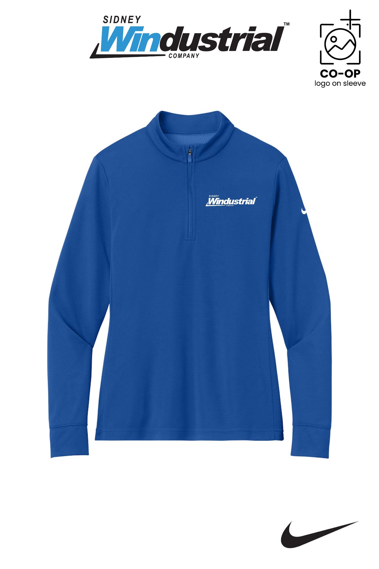Nike Women’s Essential 1/2-Zip Cover-Up - Sidney Windustrial
