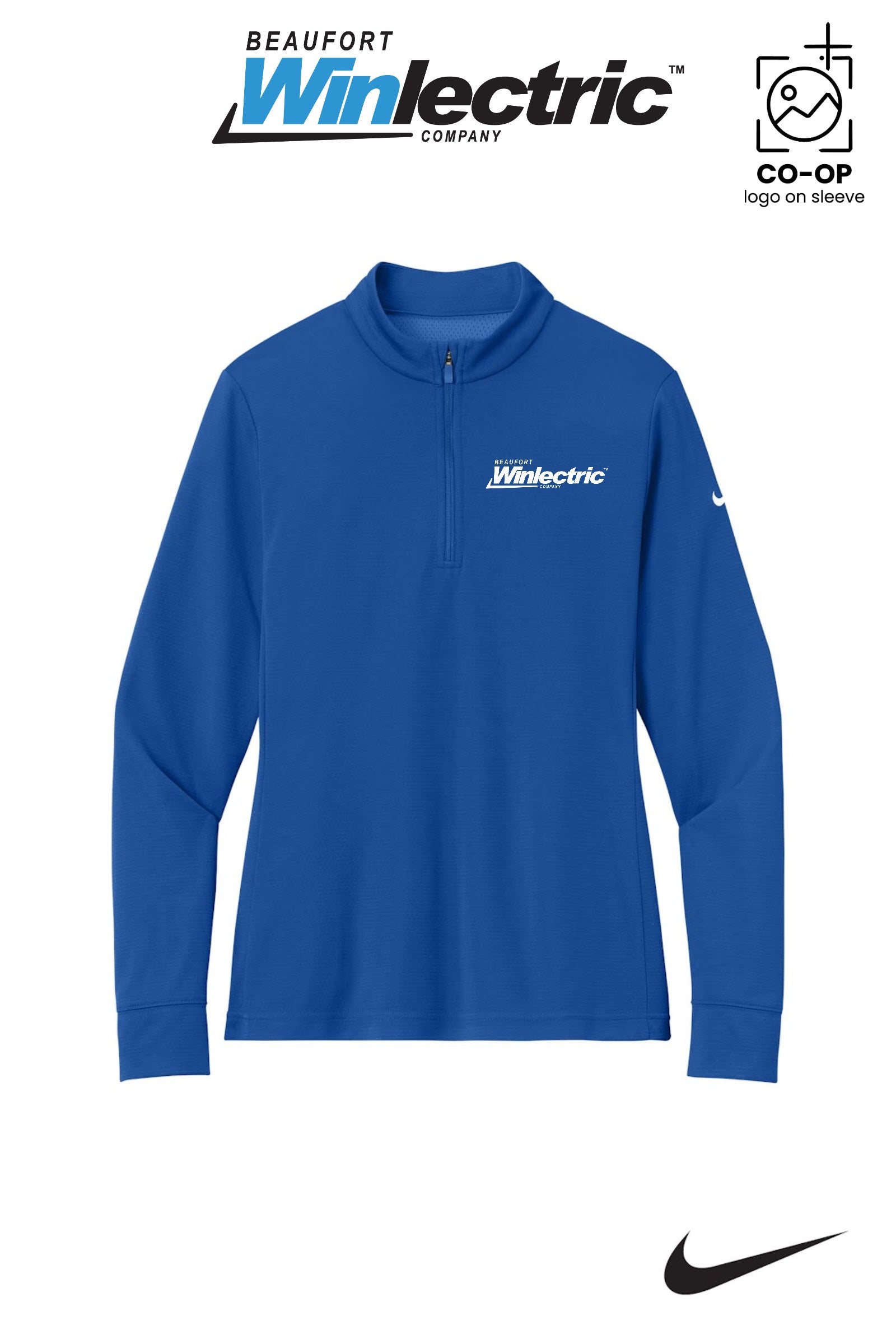 Nike Women’s Essential 1/2-Zip Cover-Up - Beaufort Winlectric