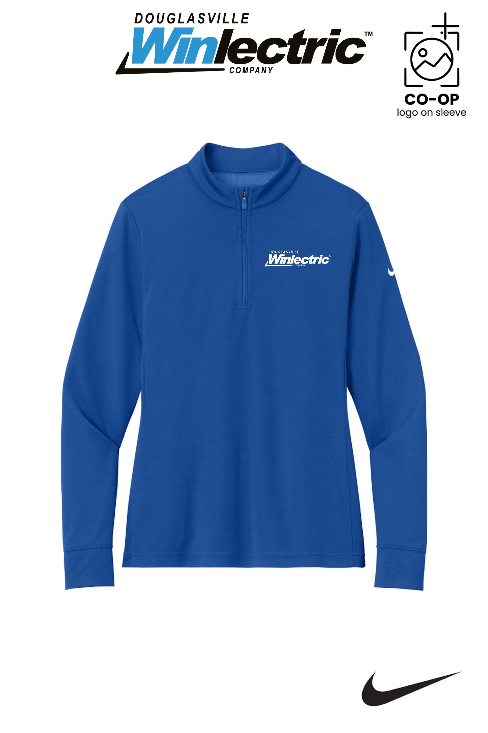 Nike Women’s Essential 1/2-Zip Cover-Up - Douglasville Winlectric