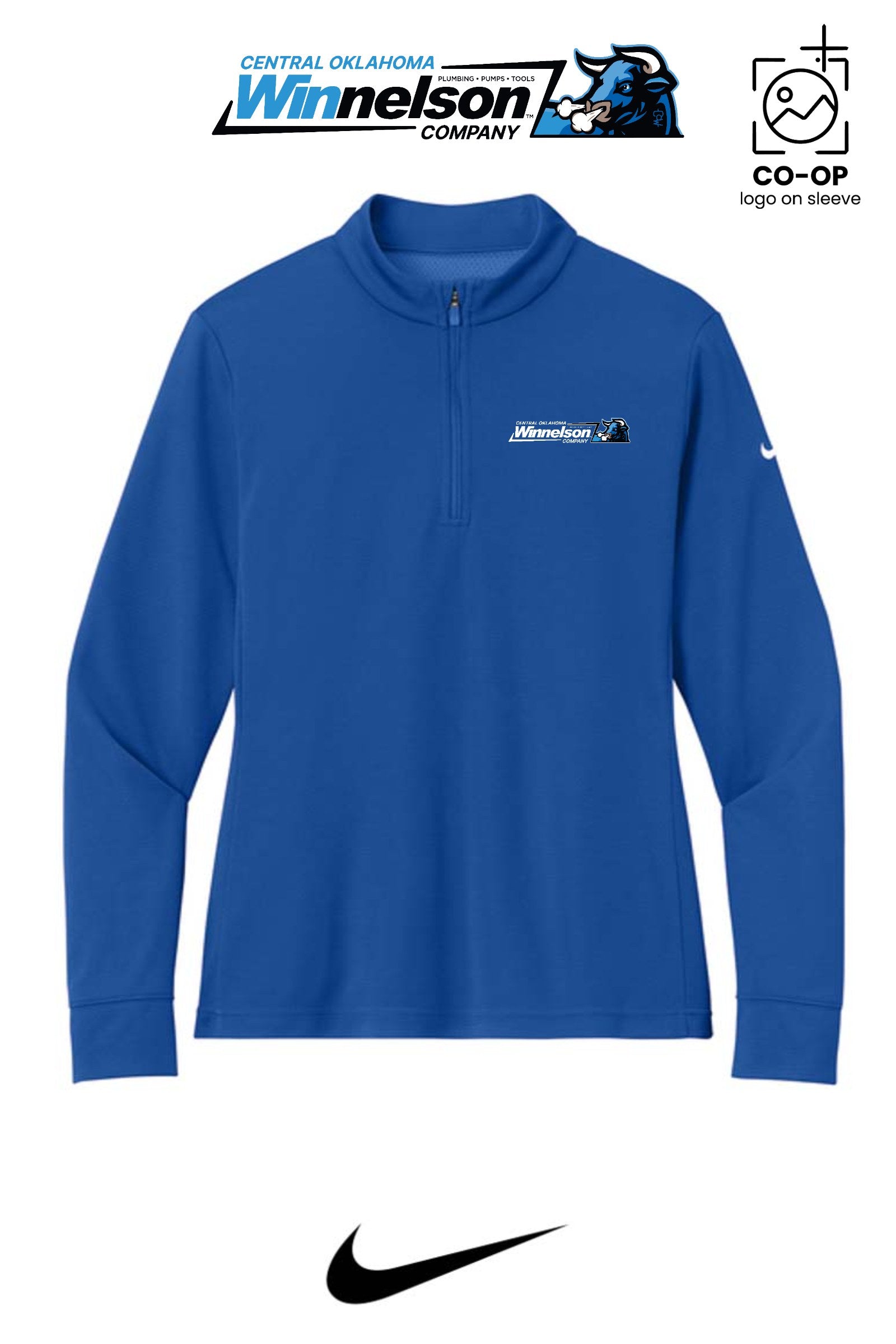 Nike Women’s Essential 1/2-Zip Cover-Up - Winnelson Central Oklahoma