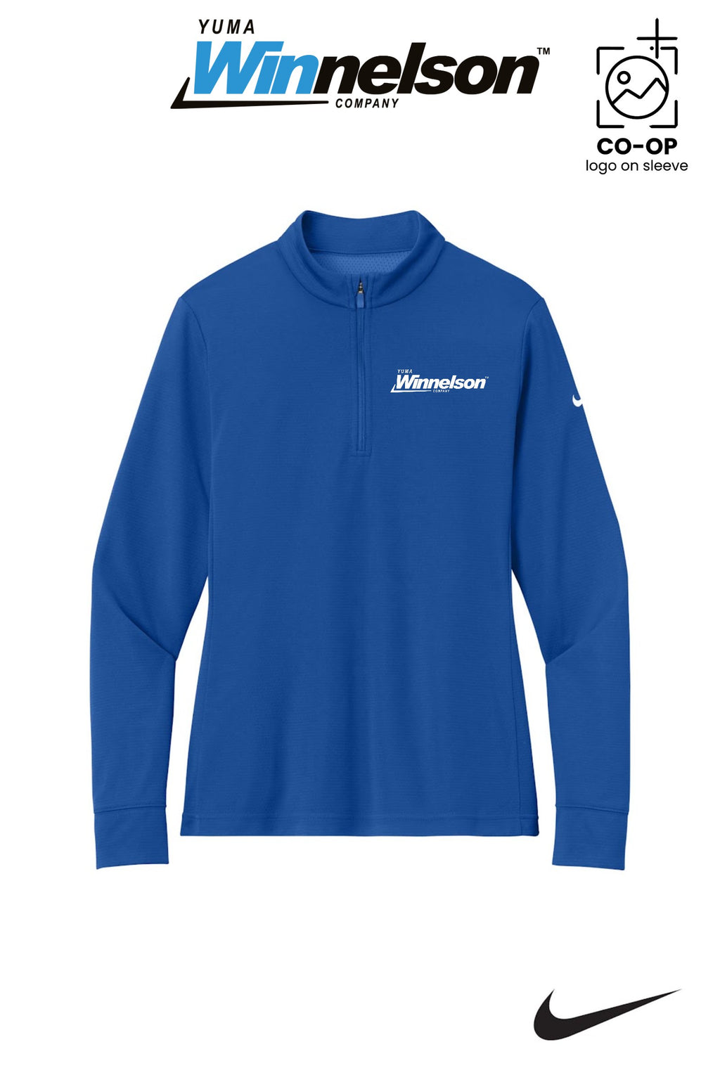 Nike Women’s Essential 1/2-Zip Cover-Up - Yuma Winnelson