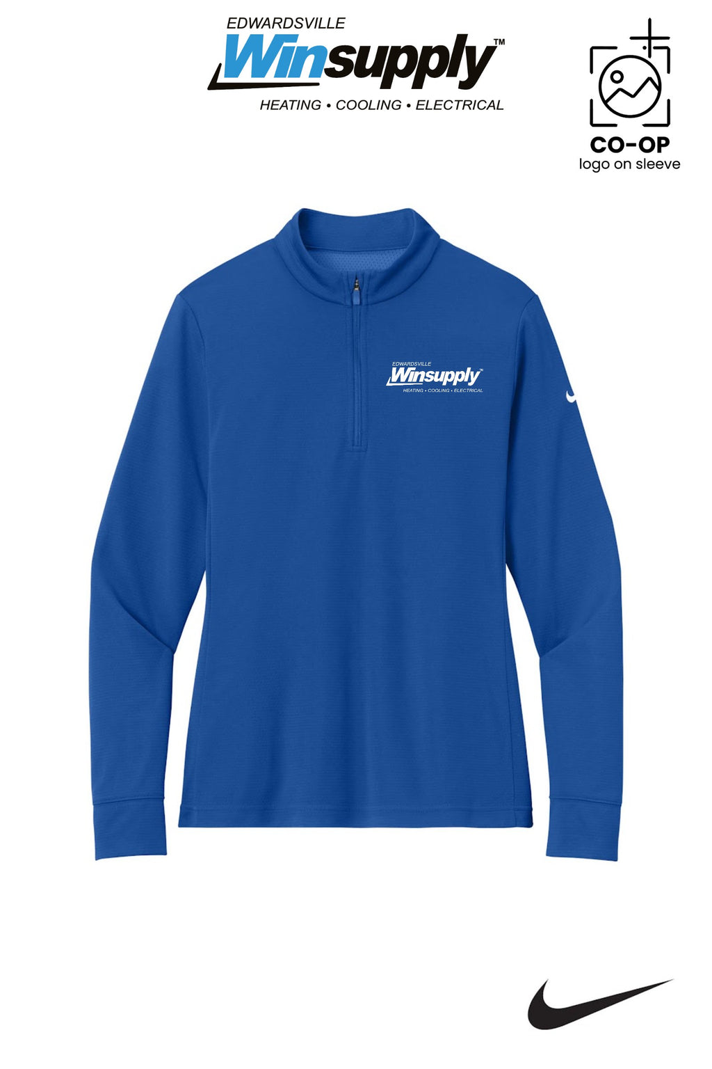 Nike Women’s Essential 1/2-Zip Cover-Up - Edwardsville Winsupply