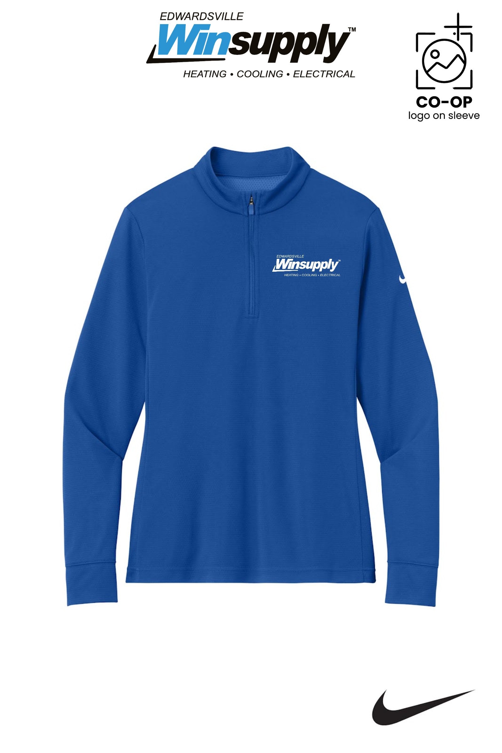 Nike Women’s Essential 1/2-Zip Cover-Up - Edwardsville Winsupply