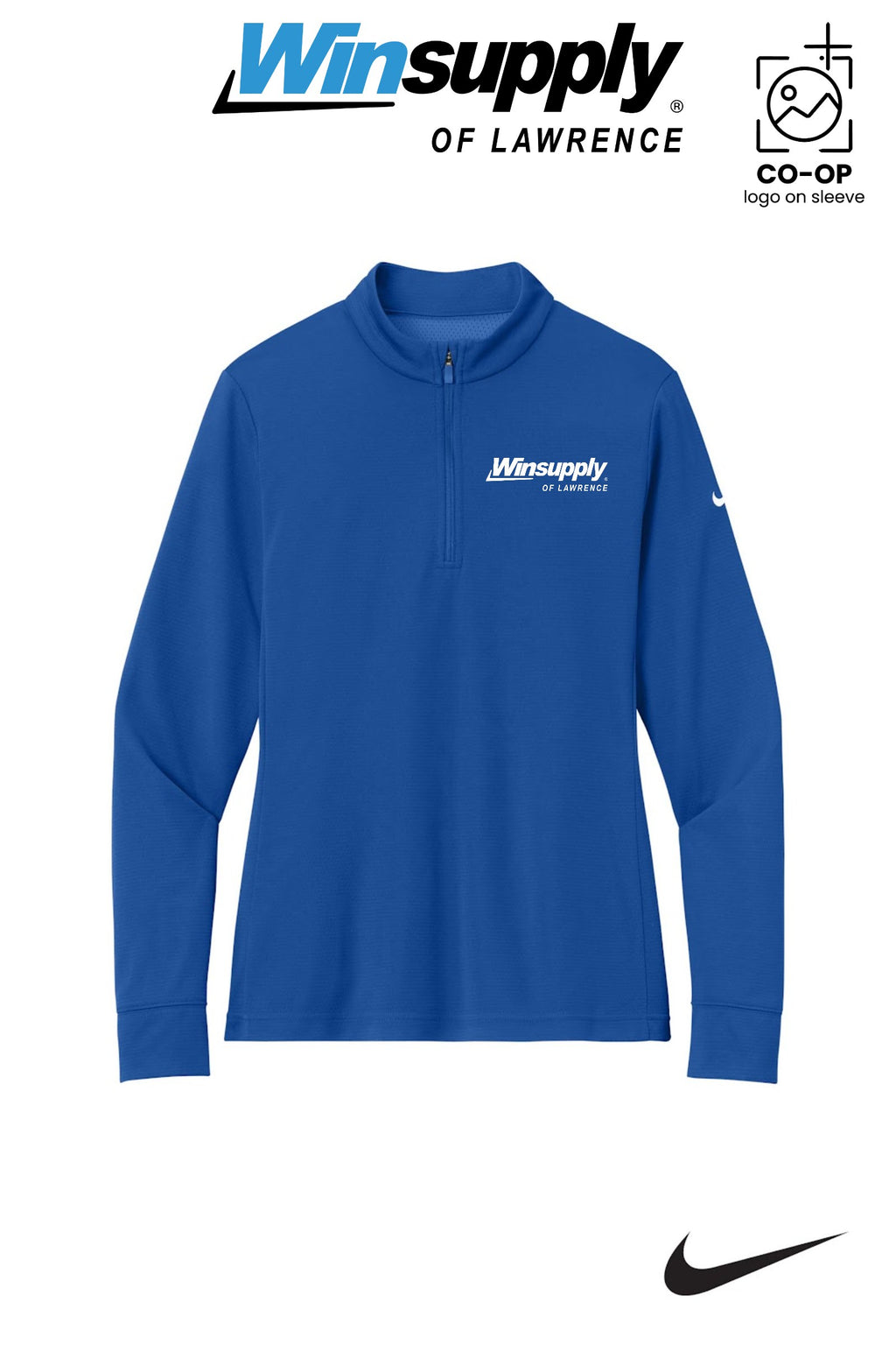 Nike Women’s Essential 1/2-Zip Cover-Up - Winsupply of Lawrence
