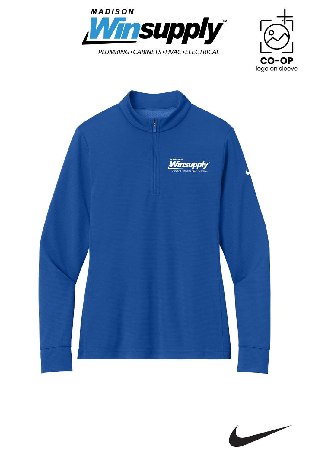 Nike Women’s Essential 1/2-Zip Cover-Up - Madison Winsupply