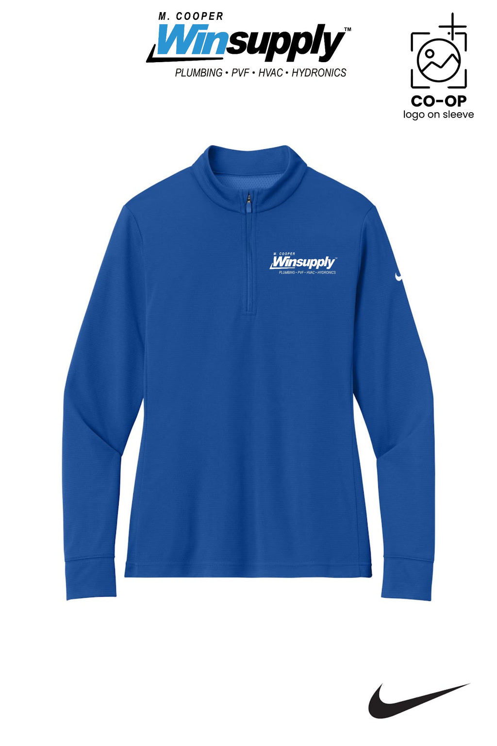 Nike Women’s Essential 1/2-Zip Cover-Up - M. Cooper Winsupply Co.