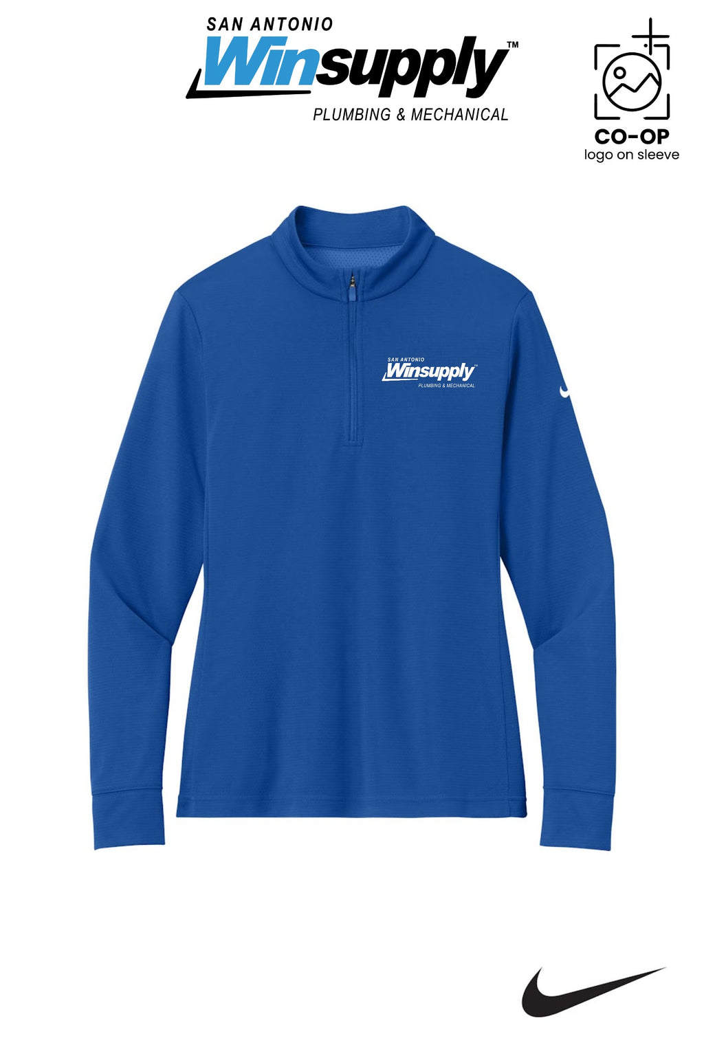 Nike Women’s Essential 1/2-Zip Cover-Up - San Antonio Winsupply