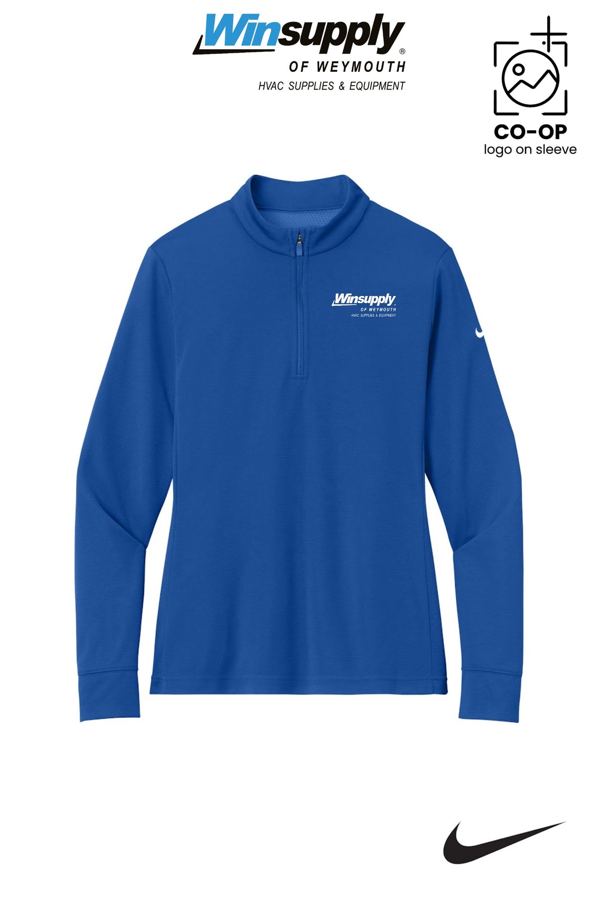Nike Women’s Essential 1/2-Zip Cover-Up - Winsupply of Weymouth
