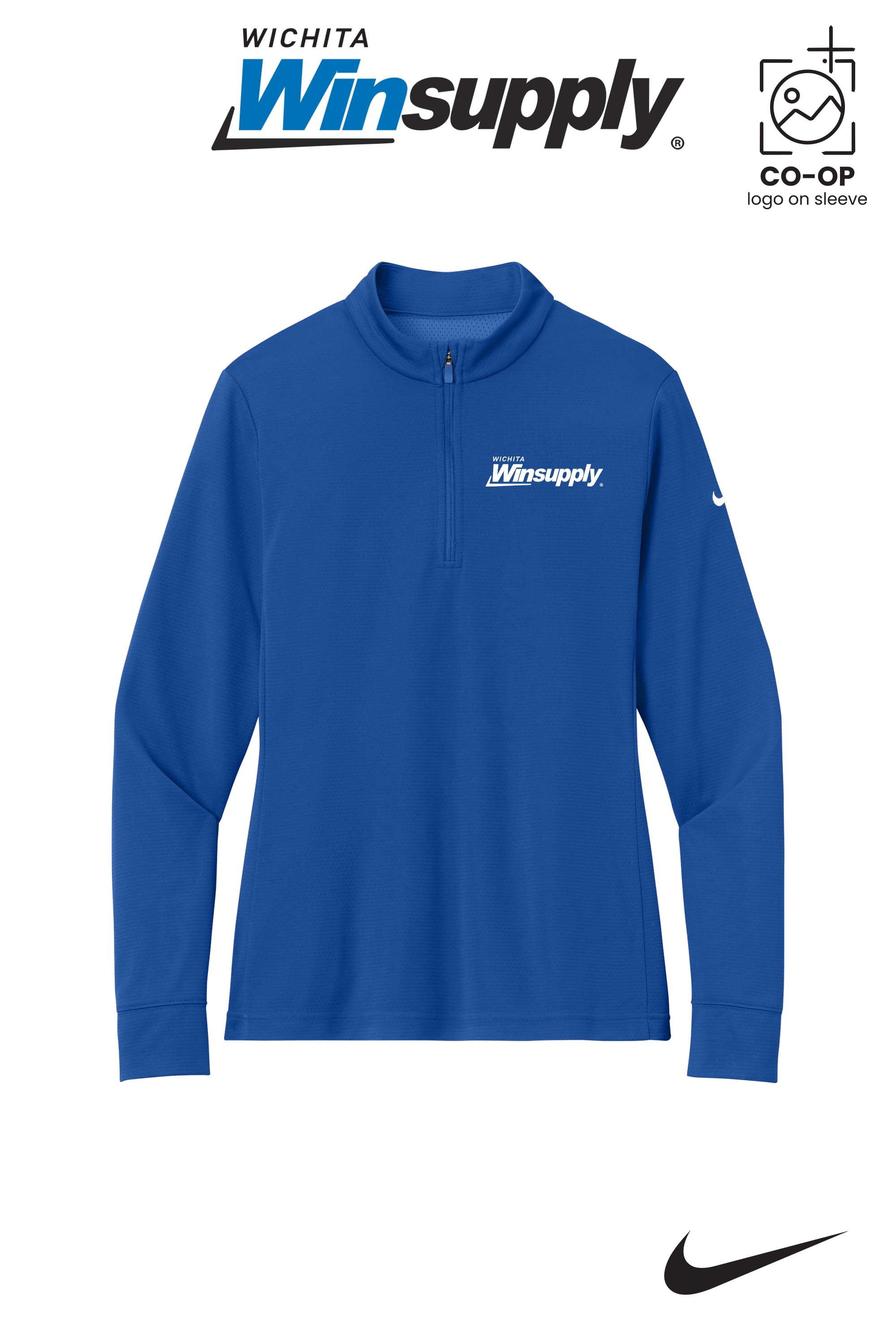 Nike Women’s Essential 1/2-Zip Cover-Up - Wichita Winsupply