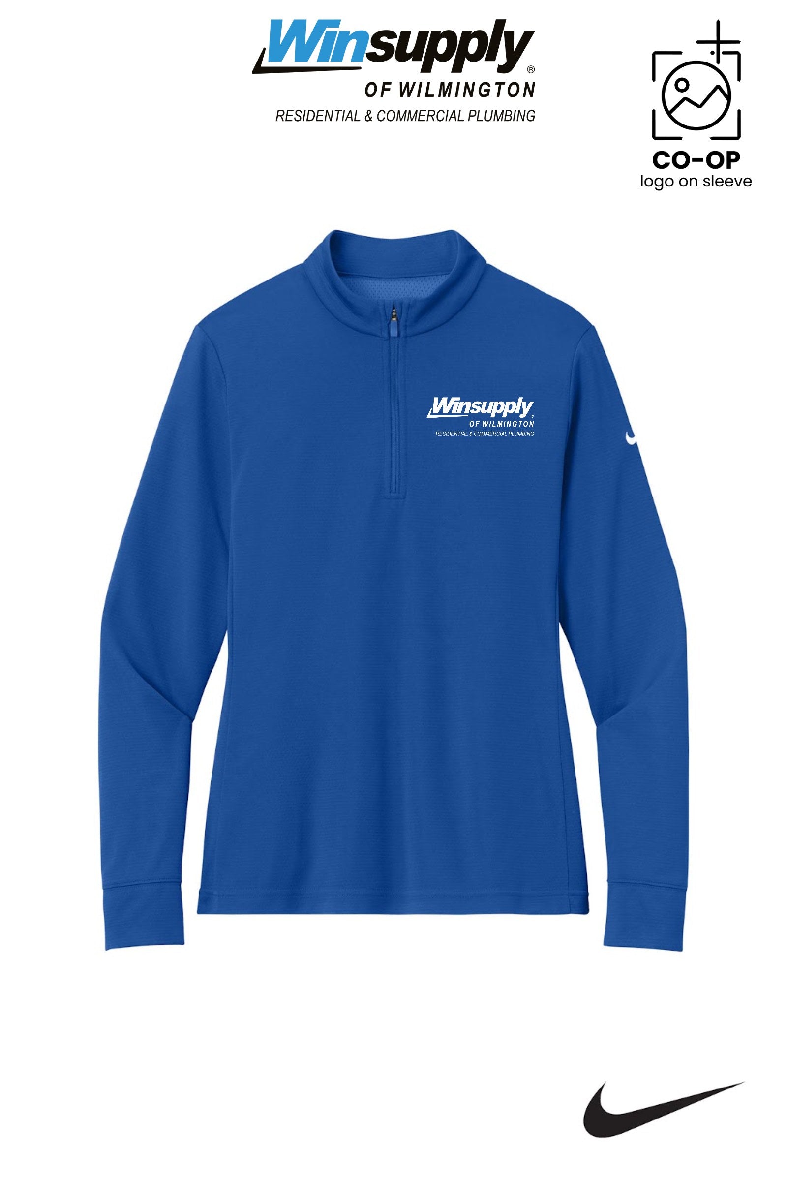 Nike Women’s Essential 1/2-Zip Cover-Up - Winsupply of Wilmington