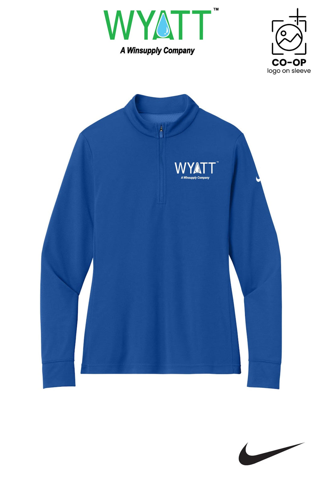 Nike Women’s Essential 1/2-Zip Cover-Up - Wyatt Irrigation of Santa Rosa