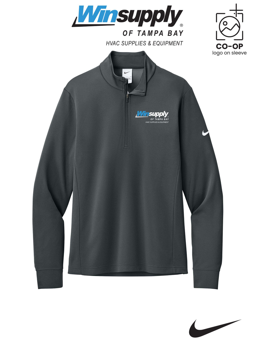 Nike Essential 1/2-Zip Cover-Up - Winsupply of Tampa Bay