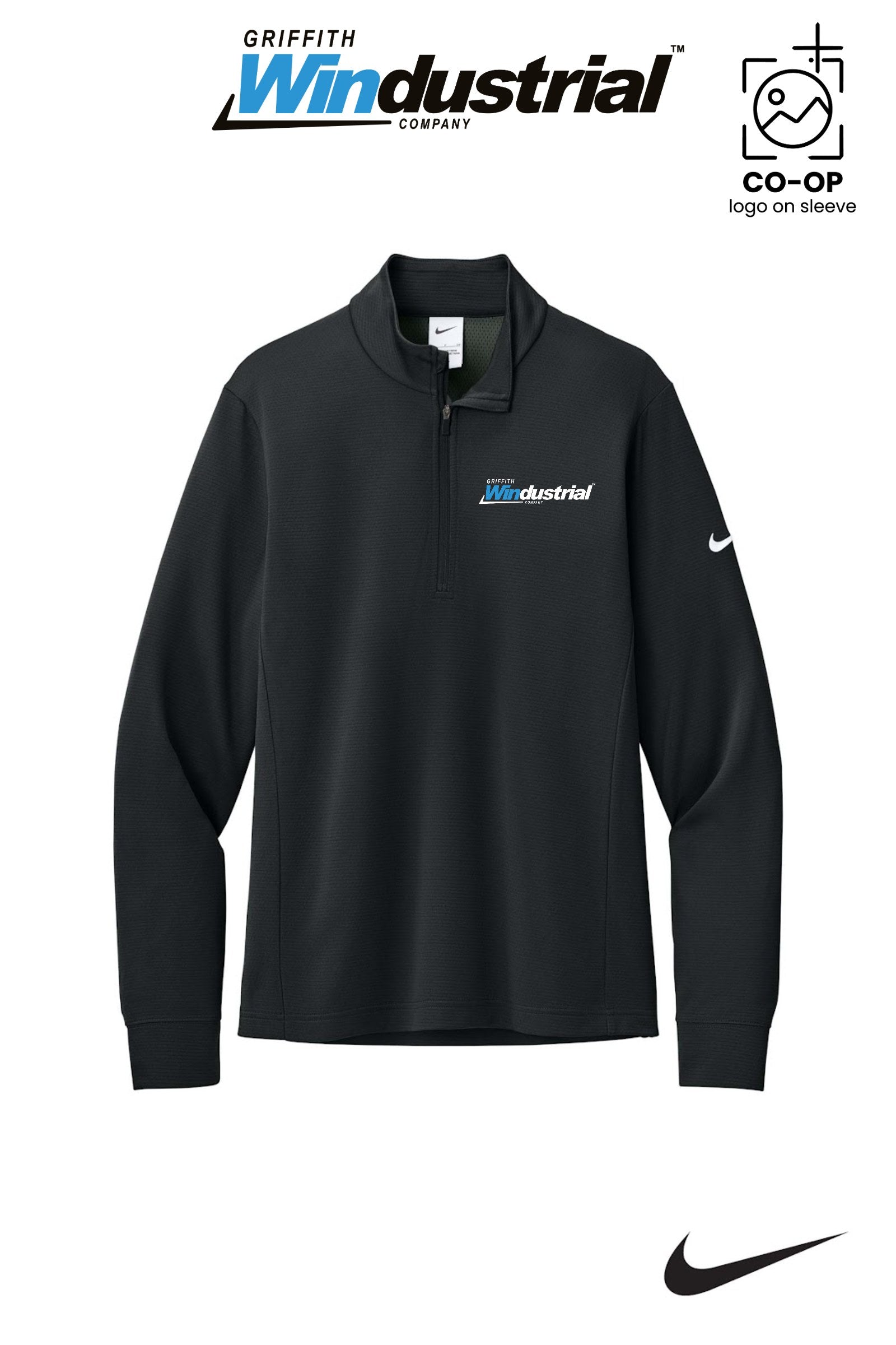 Nike Essential 1/2-Zip Cover-Up - Griffith Windustrial