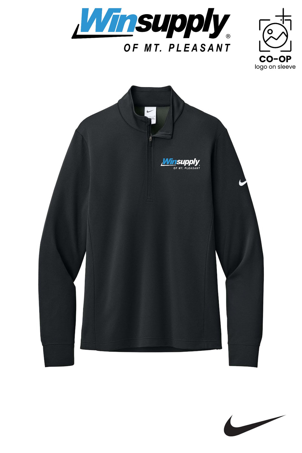 Nike Essential 1/2-Zip Cover-Up - Winsupply of Mt. Pleasant