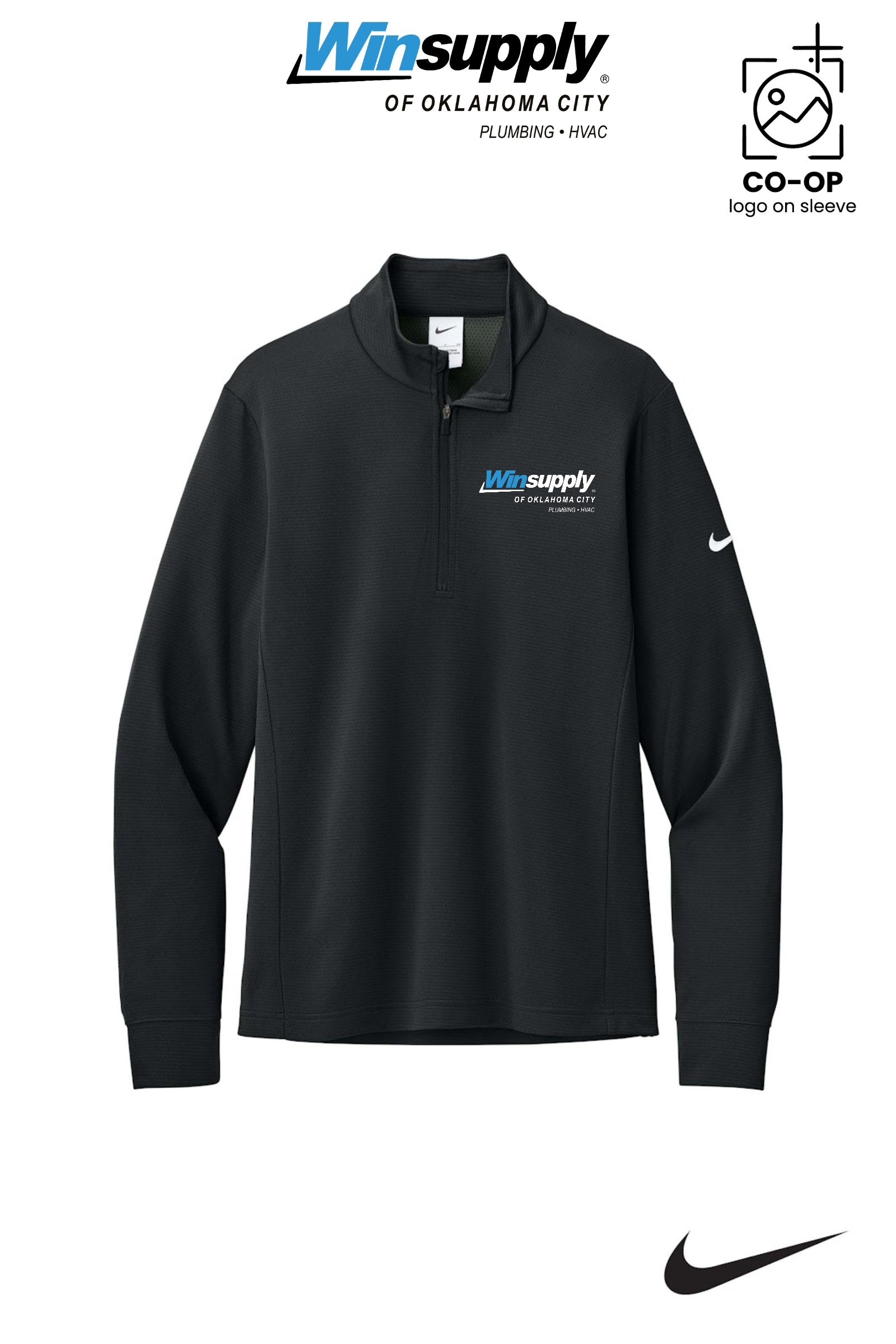 Nike Essential 1/2-Zip Cover-Up - Winsupply of Oklahoma City