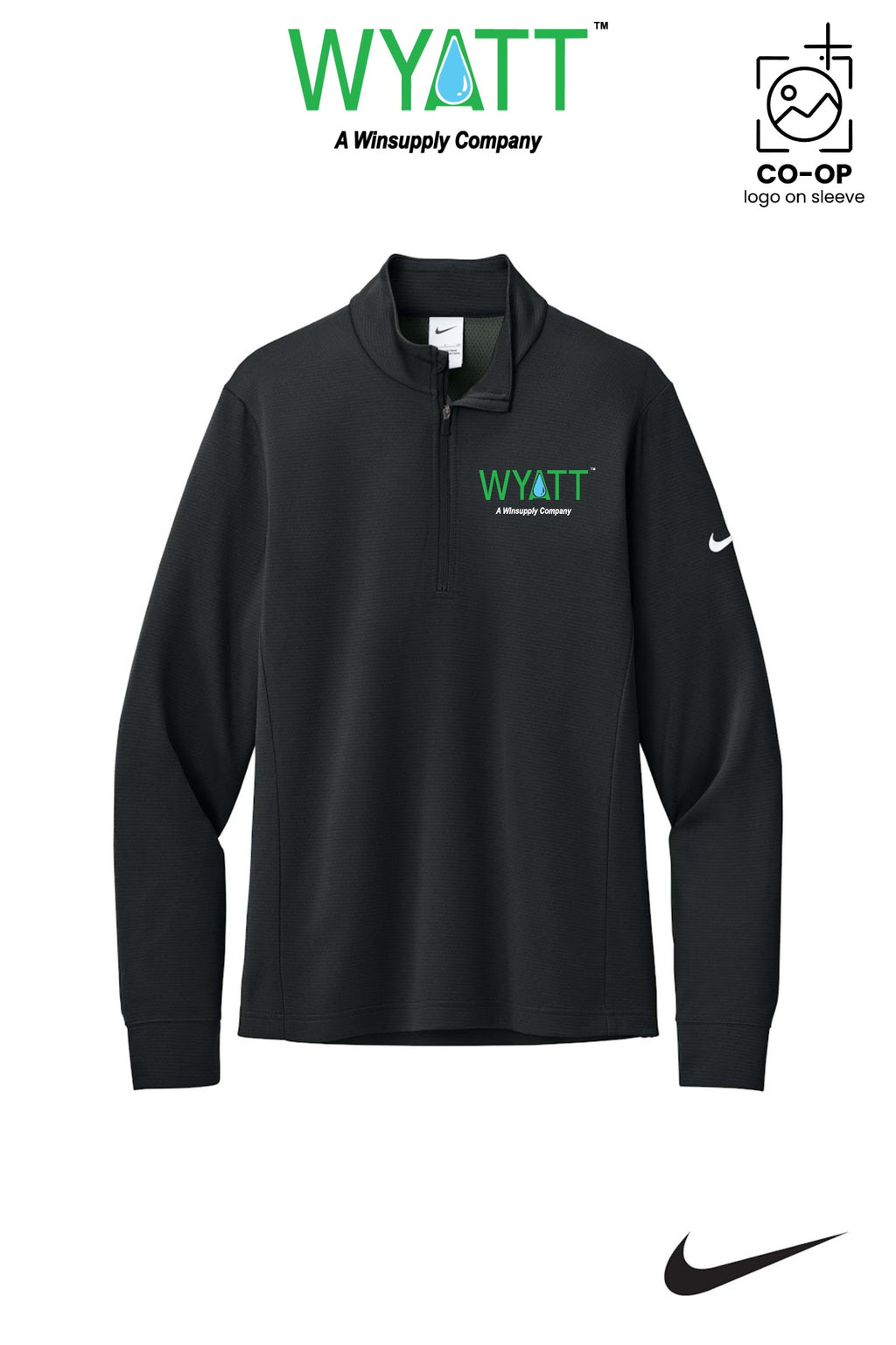 Nike Essential 1/2-Zip Cover-Up - Wyatt Irrigation of Santa Rosa
