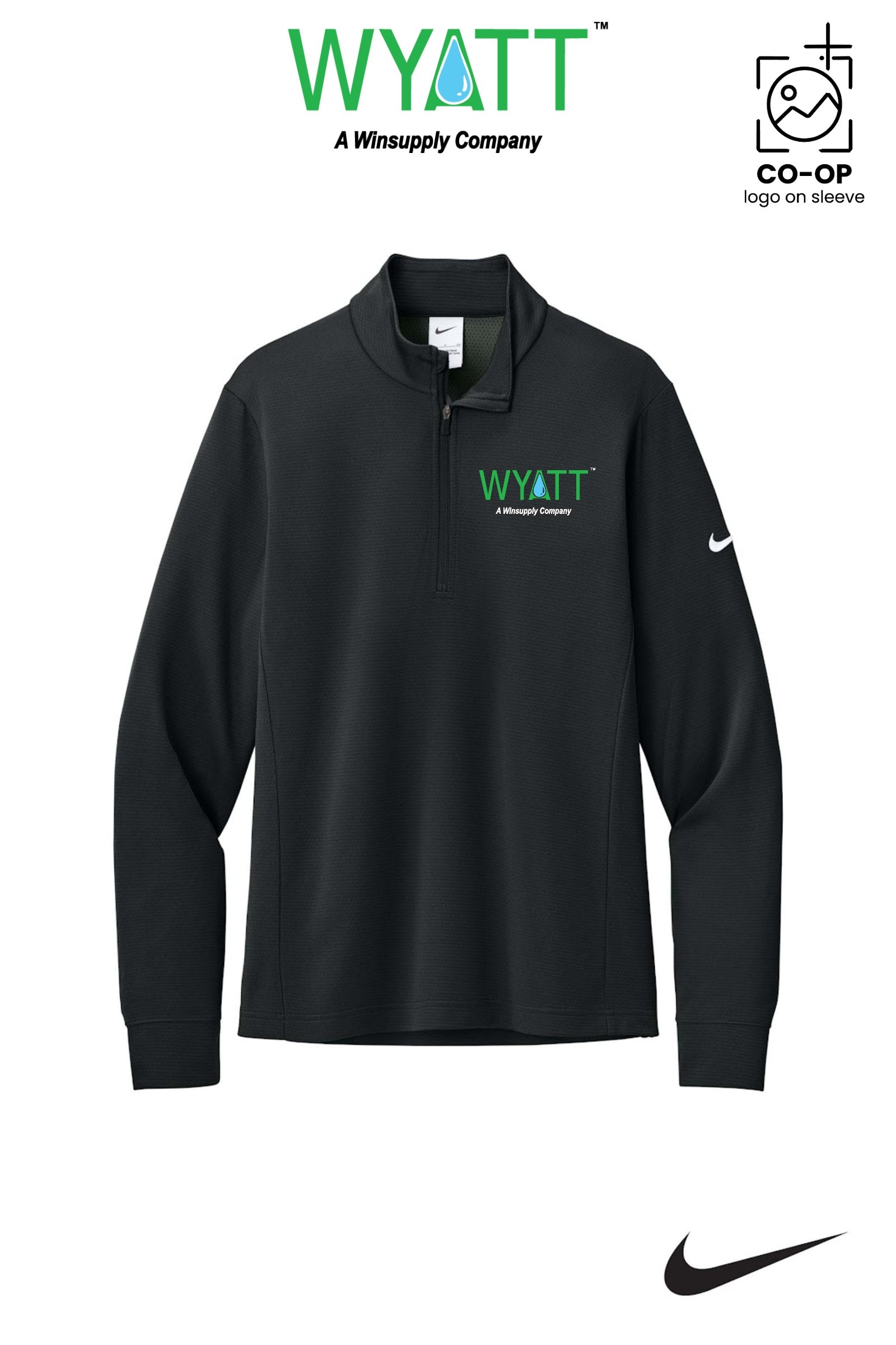 Nike Essential 1/2-Zip Cover-Up - Wyatt Irrigation of Santa Rosa