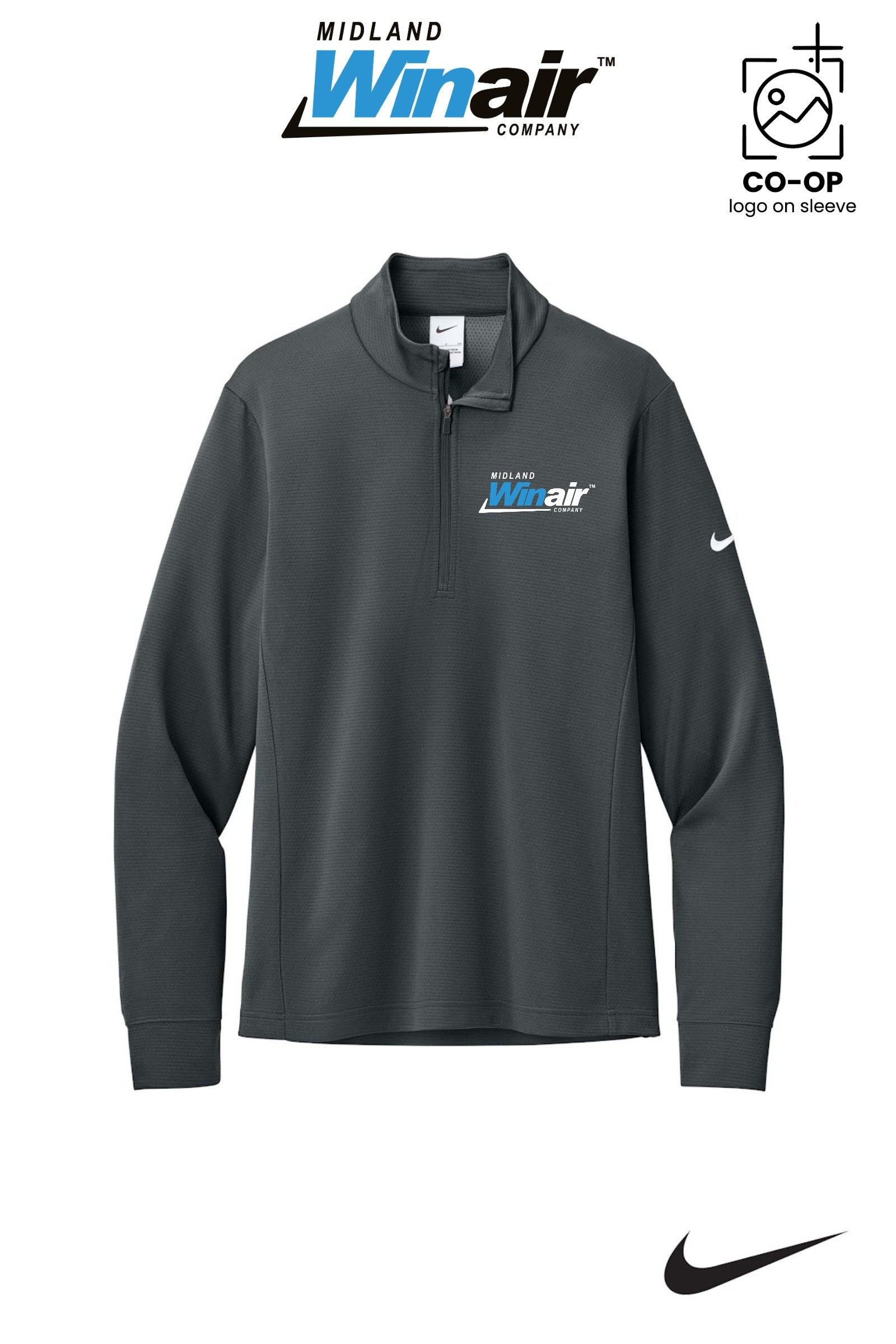 Nike Essential 1/2-Zip Cover-Up - Midland Winair