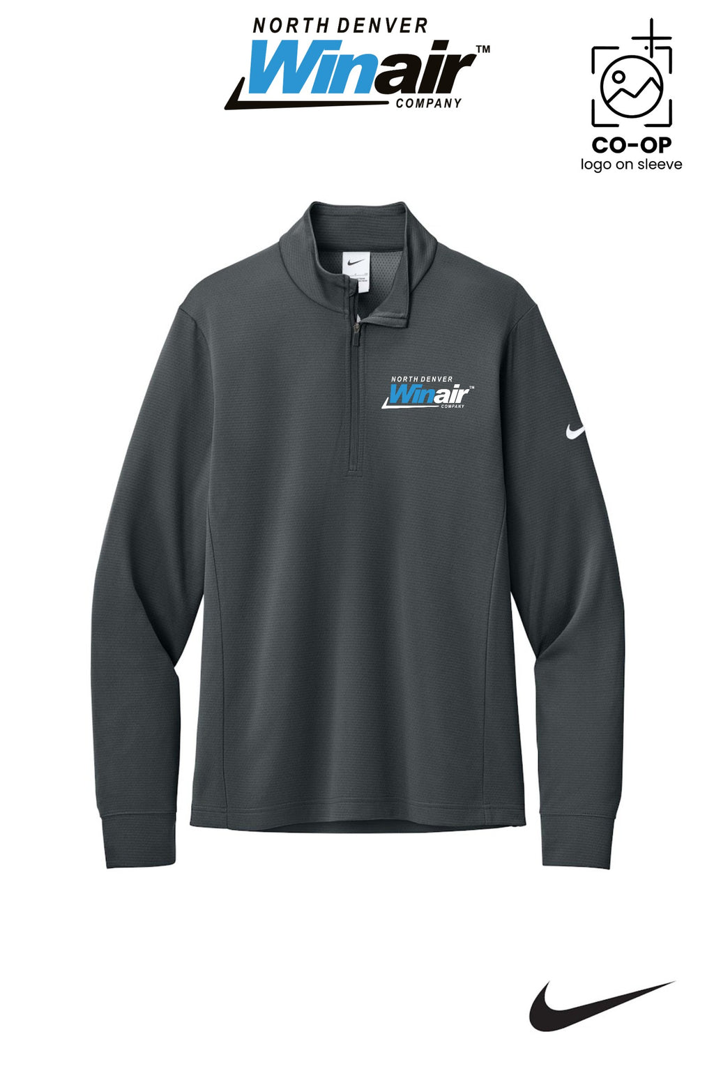 Nike Essential 1/2-Zip Cover-Up - North Denver Winair