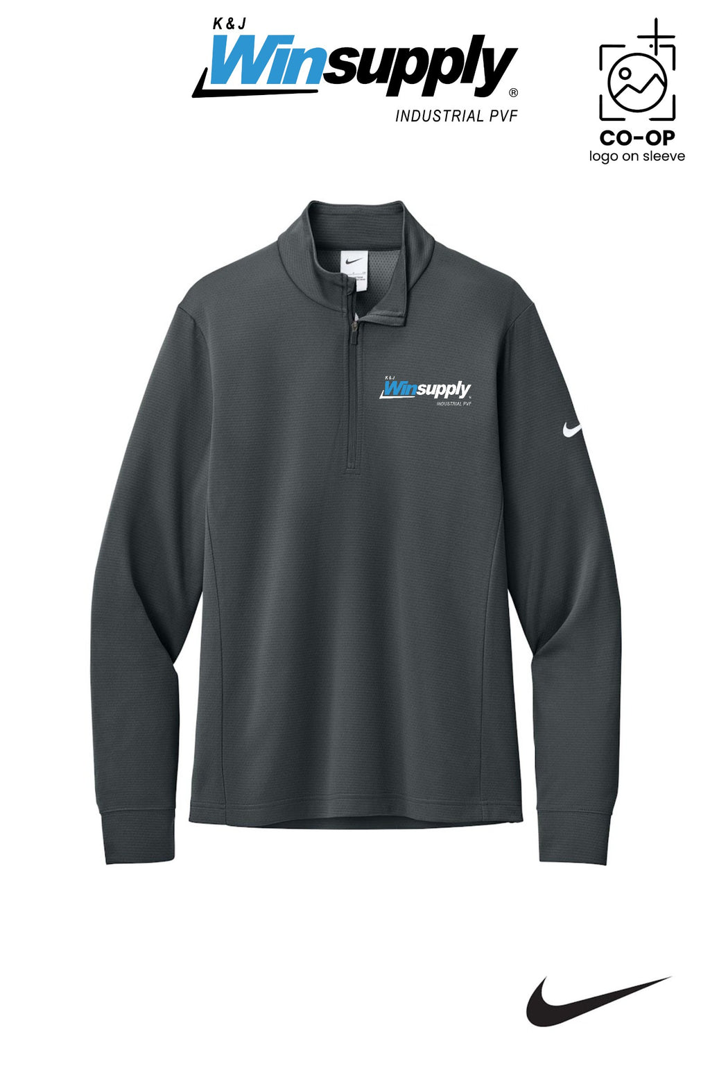 Nike Essential 1/2-Zip Cover-Up - K & J Winsupply, Industrial PVF