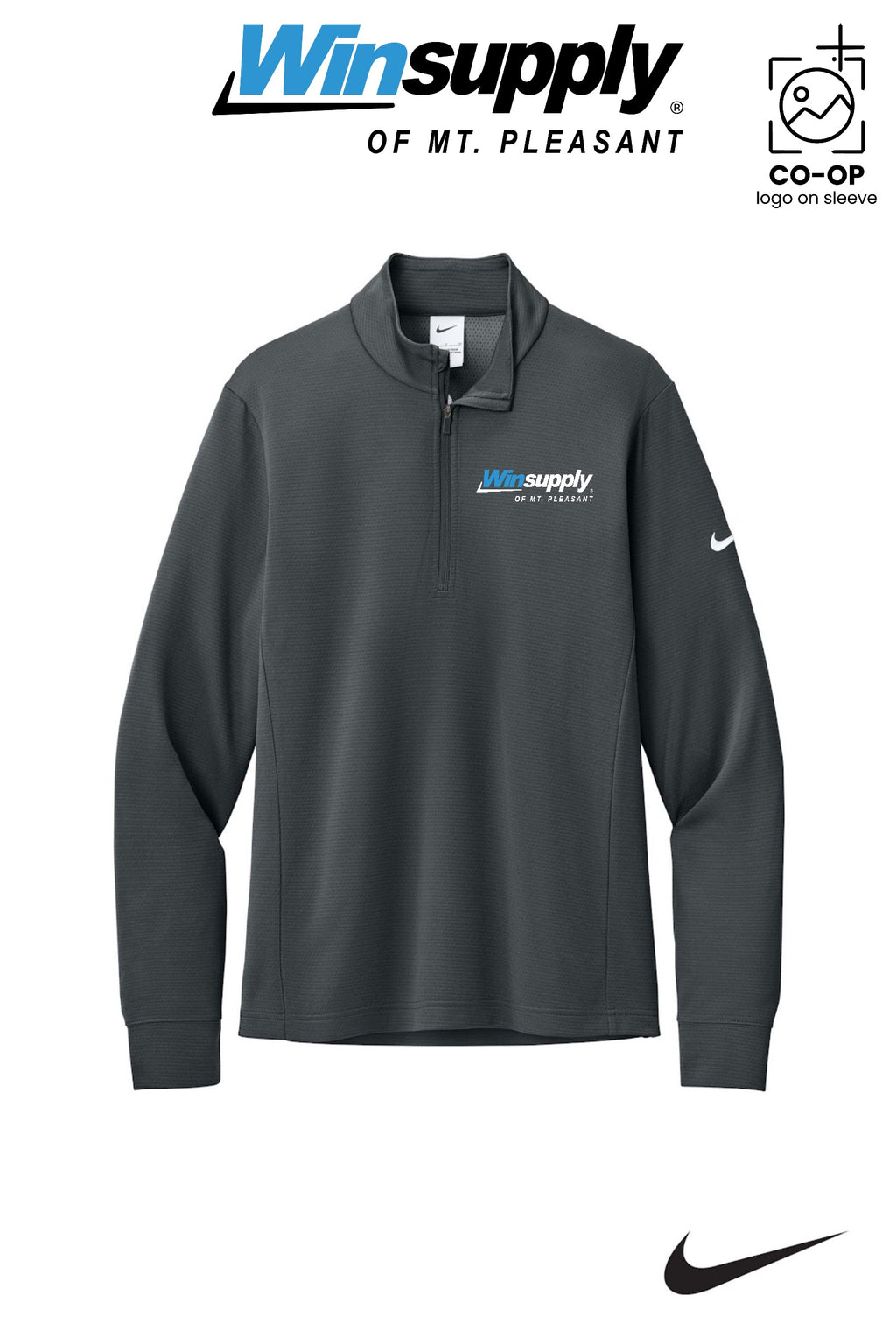 Nike Essential 1/2-Zip Cover-Up - Winsupply of Mt. Pleasant