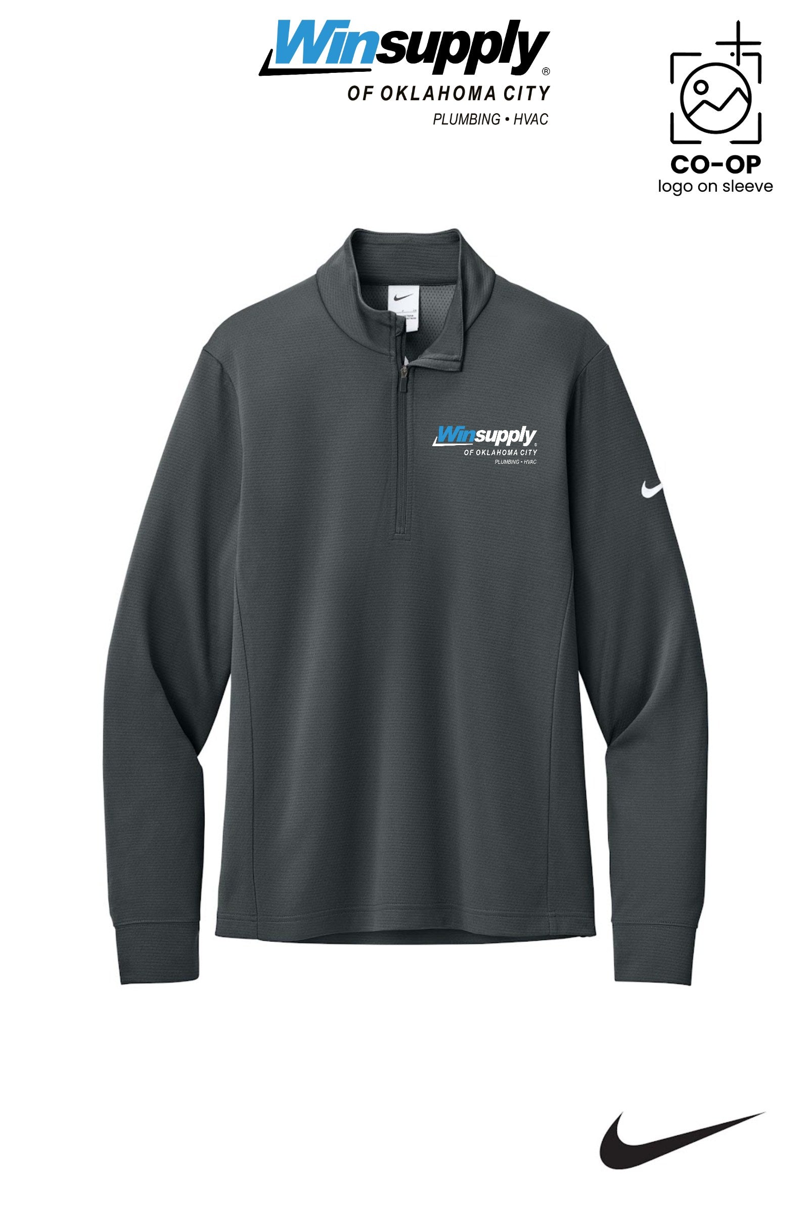 Nike Essential 1/2-Zip Cover-Up - Winsupply of Oklahoma City