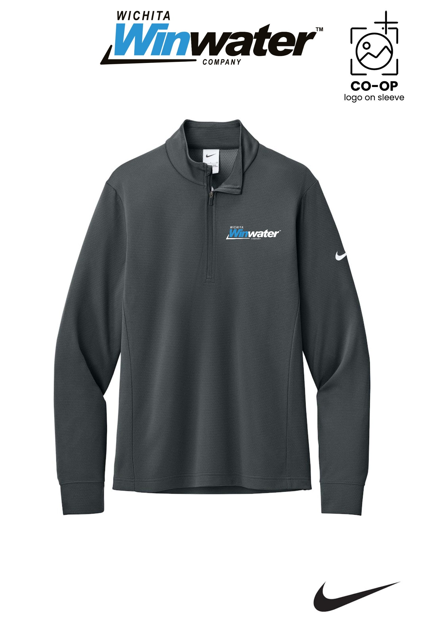 Nike Essential 1/2-Zip Cover-Up - Wichita Winwater