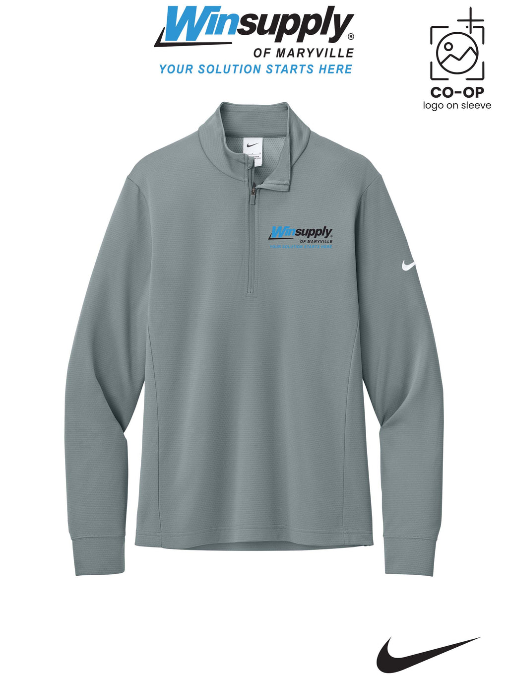 Nike Essential 1/2-Zip Cover-Up - Winsupply of Maryville