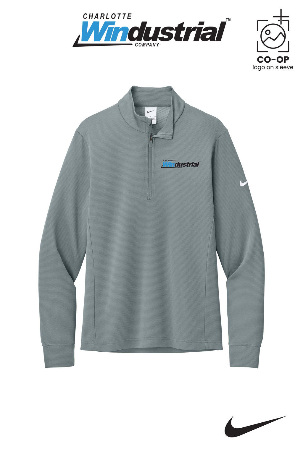 Nike Essential 1/2-Zip Cover-Up - Charlotte Windustrial