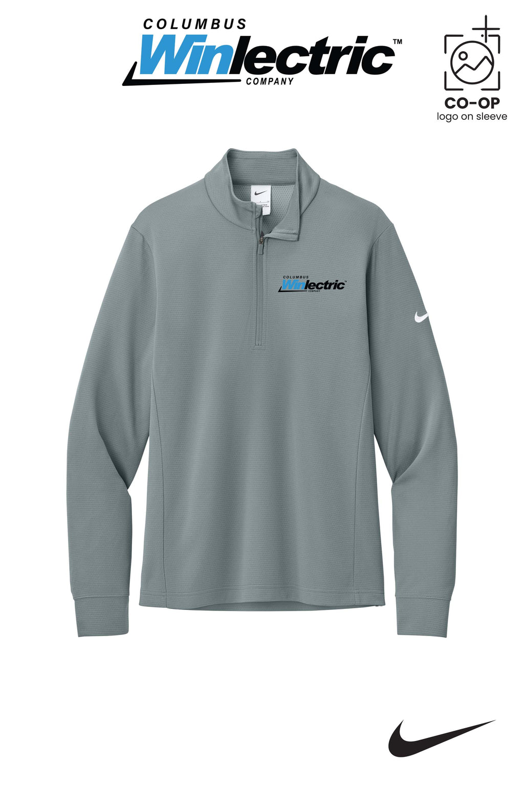 Nike Essential 1/2-Zip Cover-Up - Columbus Winlectric