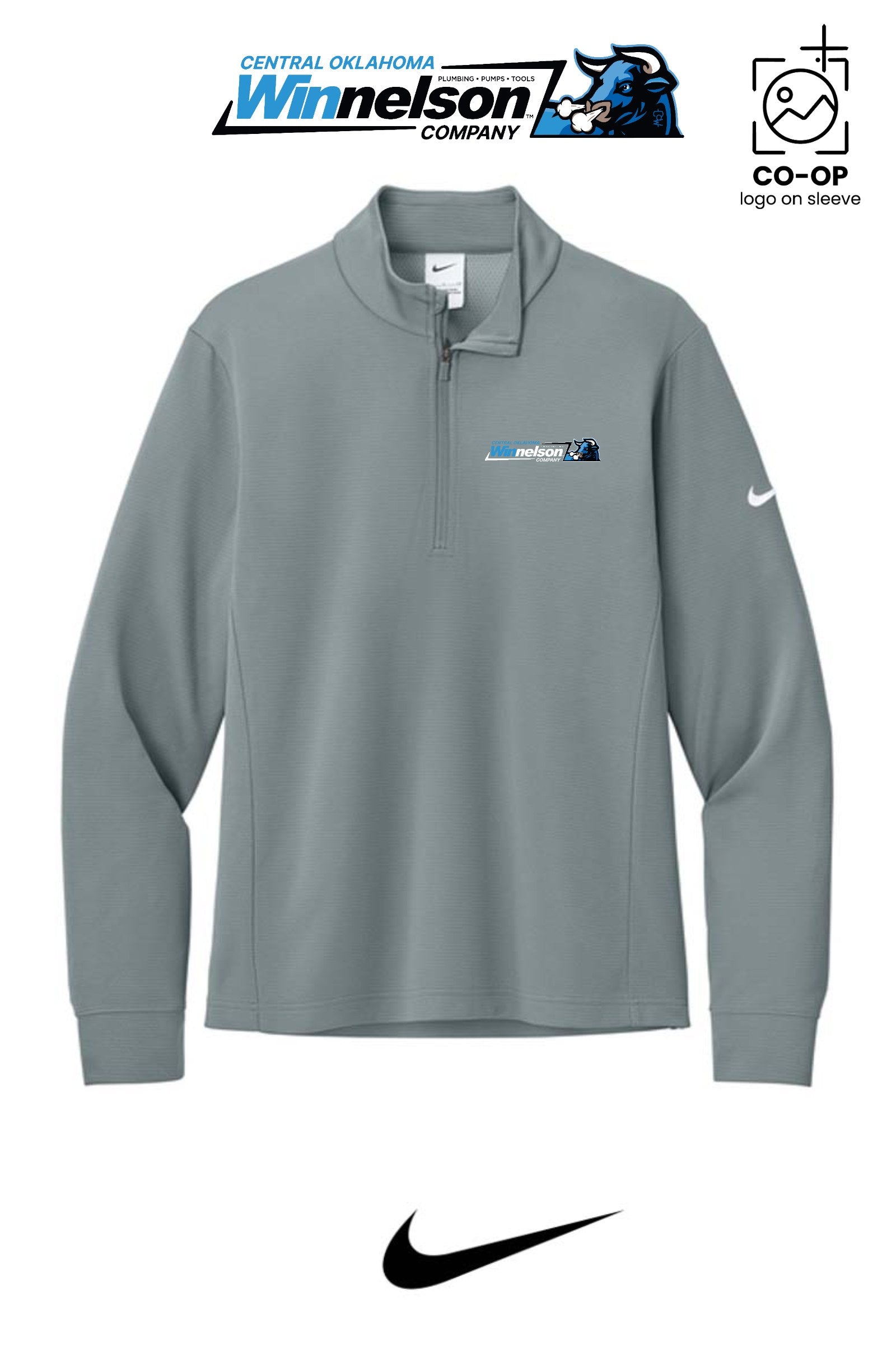 Nike Essential 1/2-Zip Cover-Up - Winnelson Central Oklahoma
