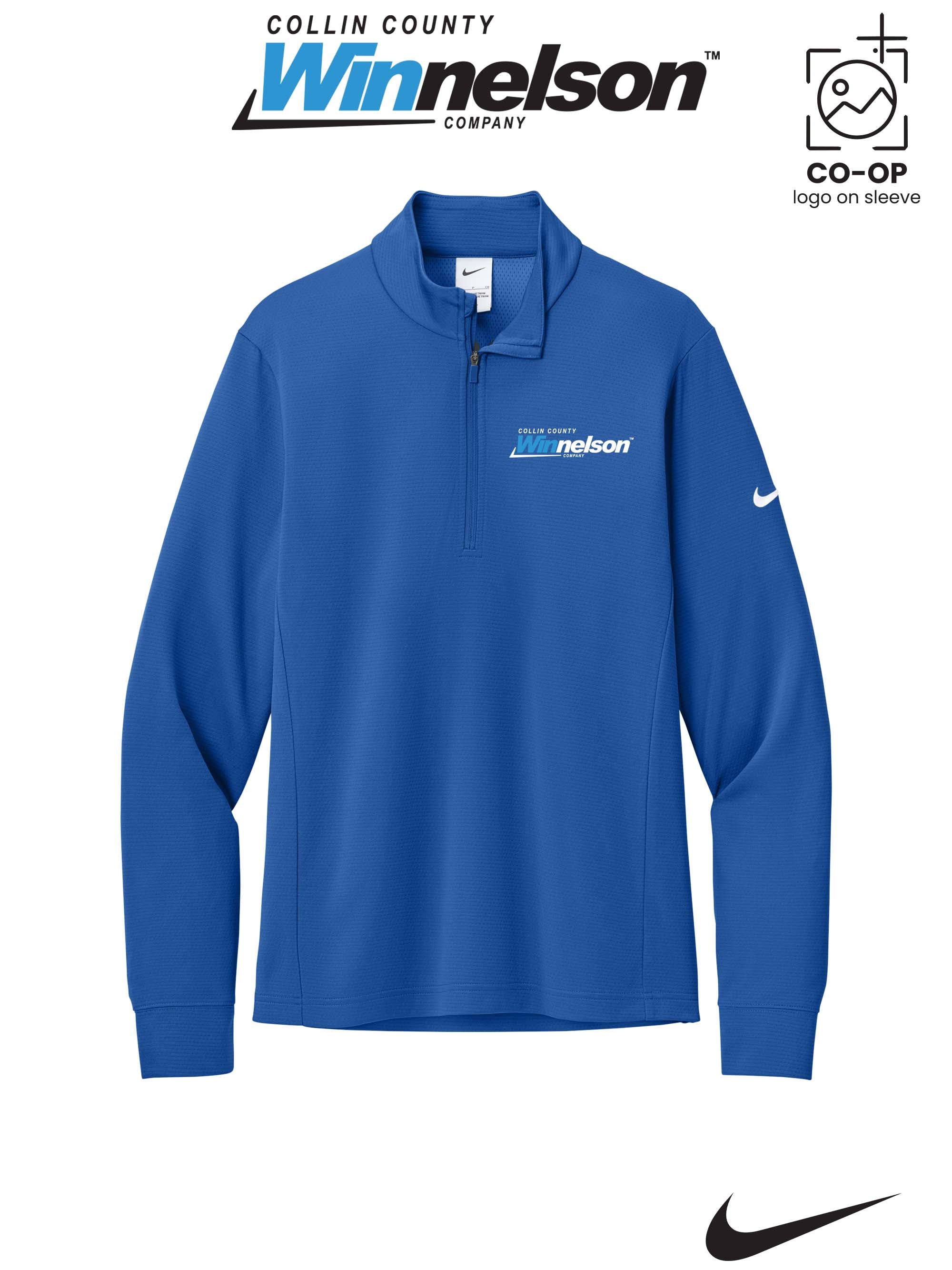 Nike Essential 1/2-Zip Cover-Up - Collin County Winnelson