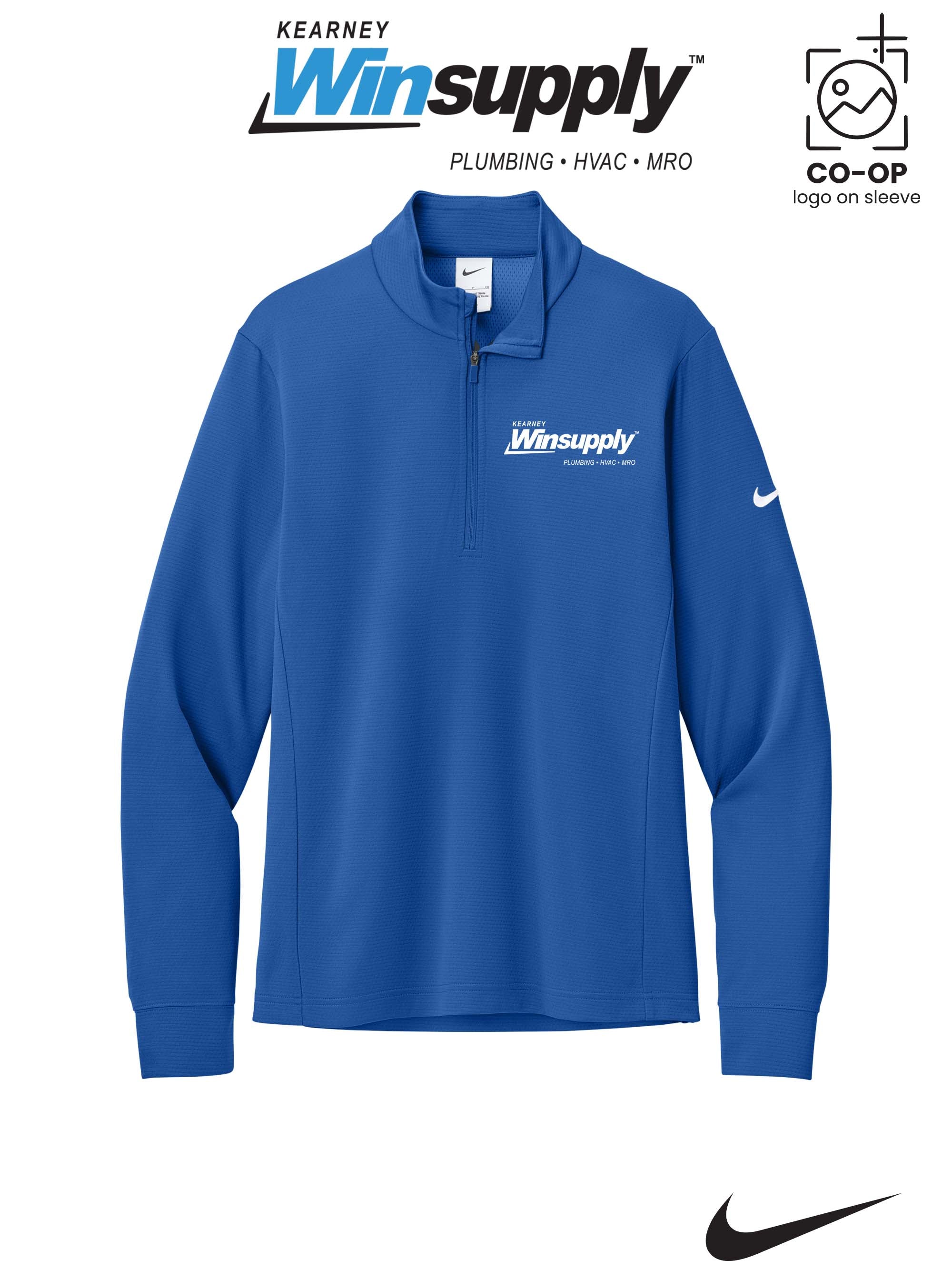 Nike Essential 1/2-Zip Cover-Up - Kearney Winsupply