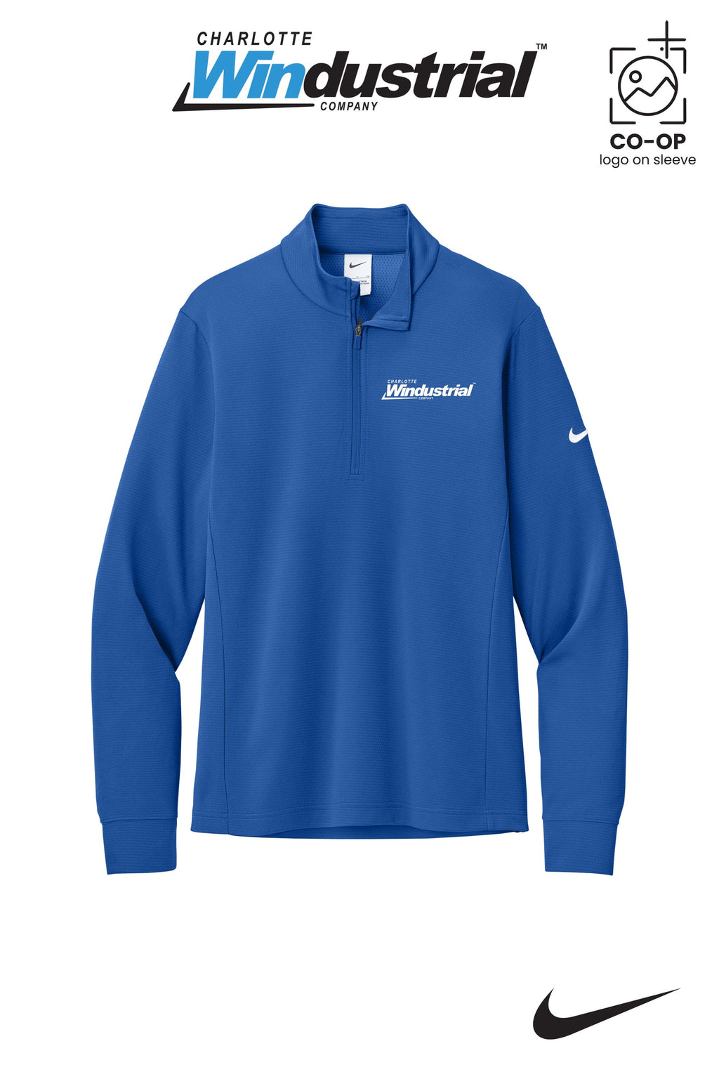 Nike Essential 1/2-Zip Cover-Up - Charlotte Windustrial