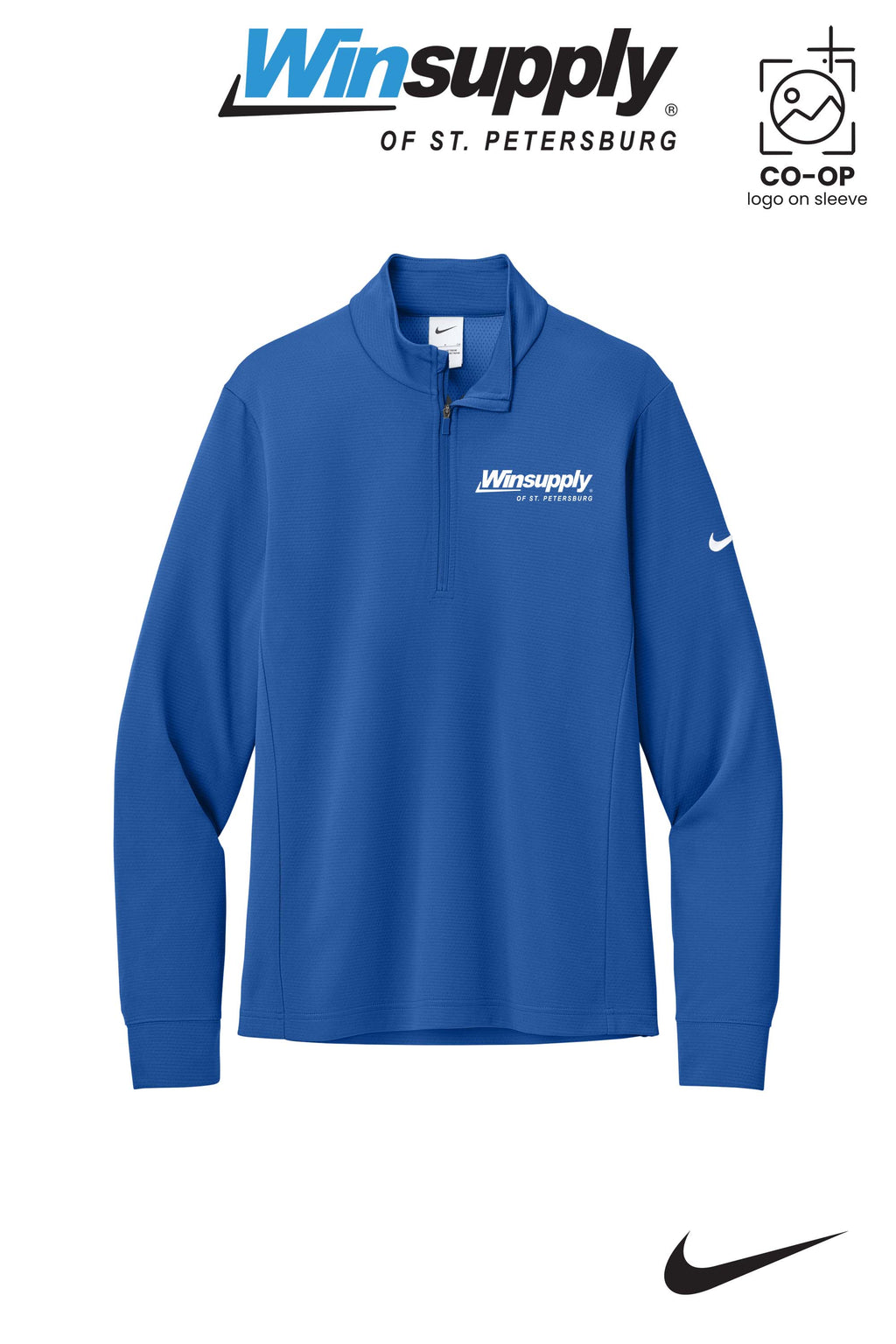 Nike Essential 1/2-Zip Cover-Up - Winsupply of St. Petersburg