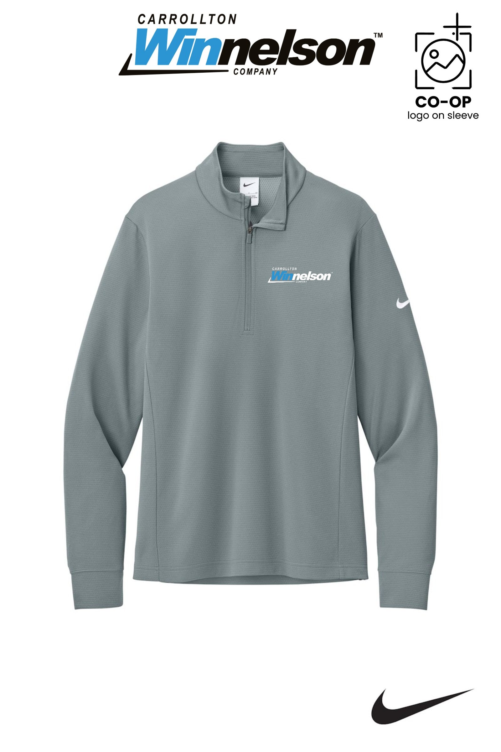 Nike Essential 1/2-Zip Cover-Up - Carrollton Winnelson