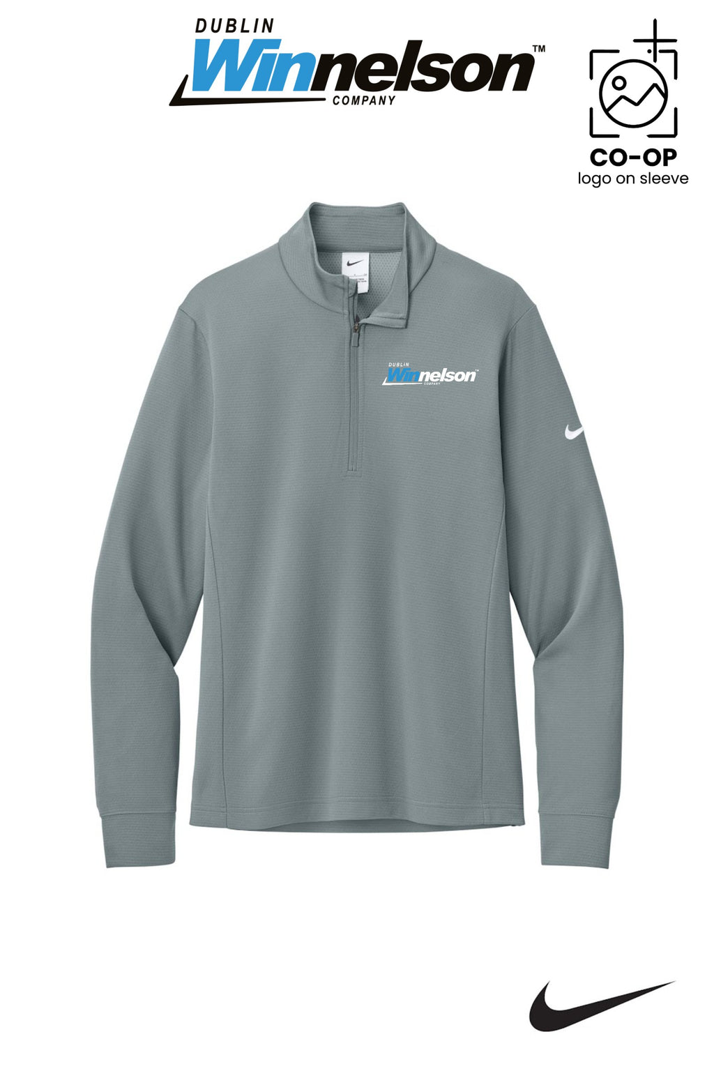Nike Essential 1/2-Zip Cover-Up - Dublin Winnelson