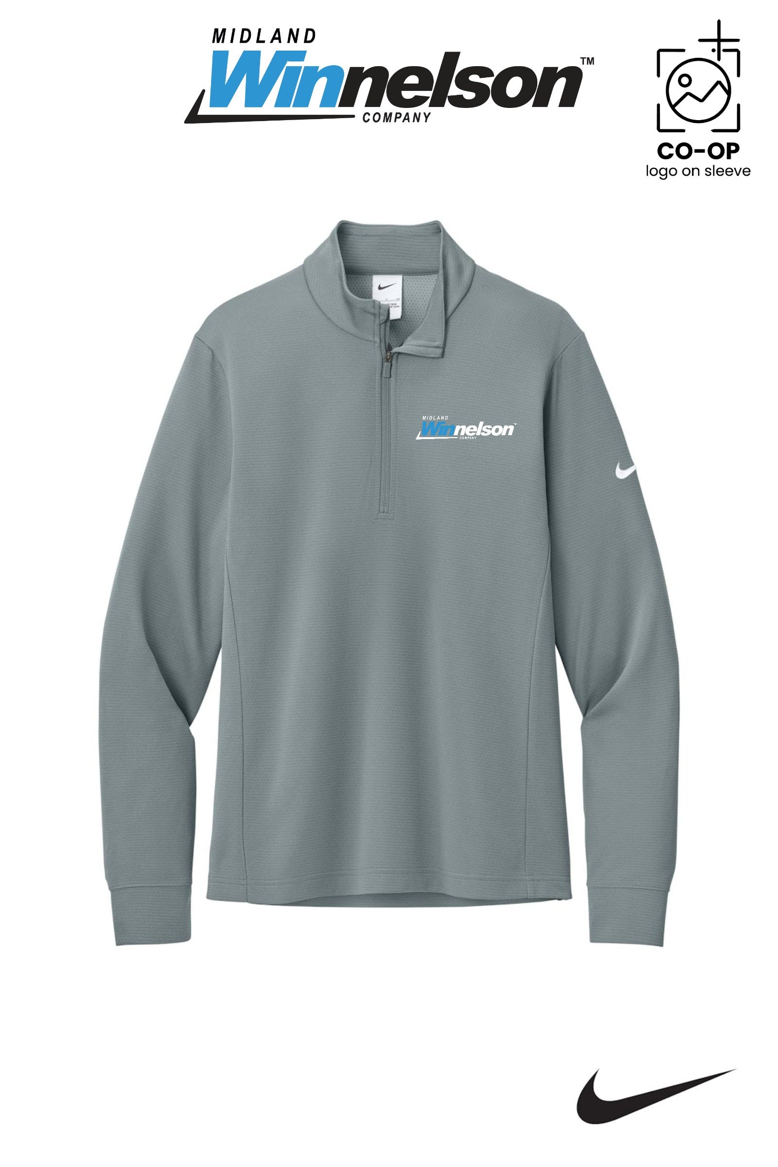 Nike Essential 1/2-Zip Cover-Up - Midland Winnelson