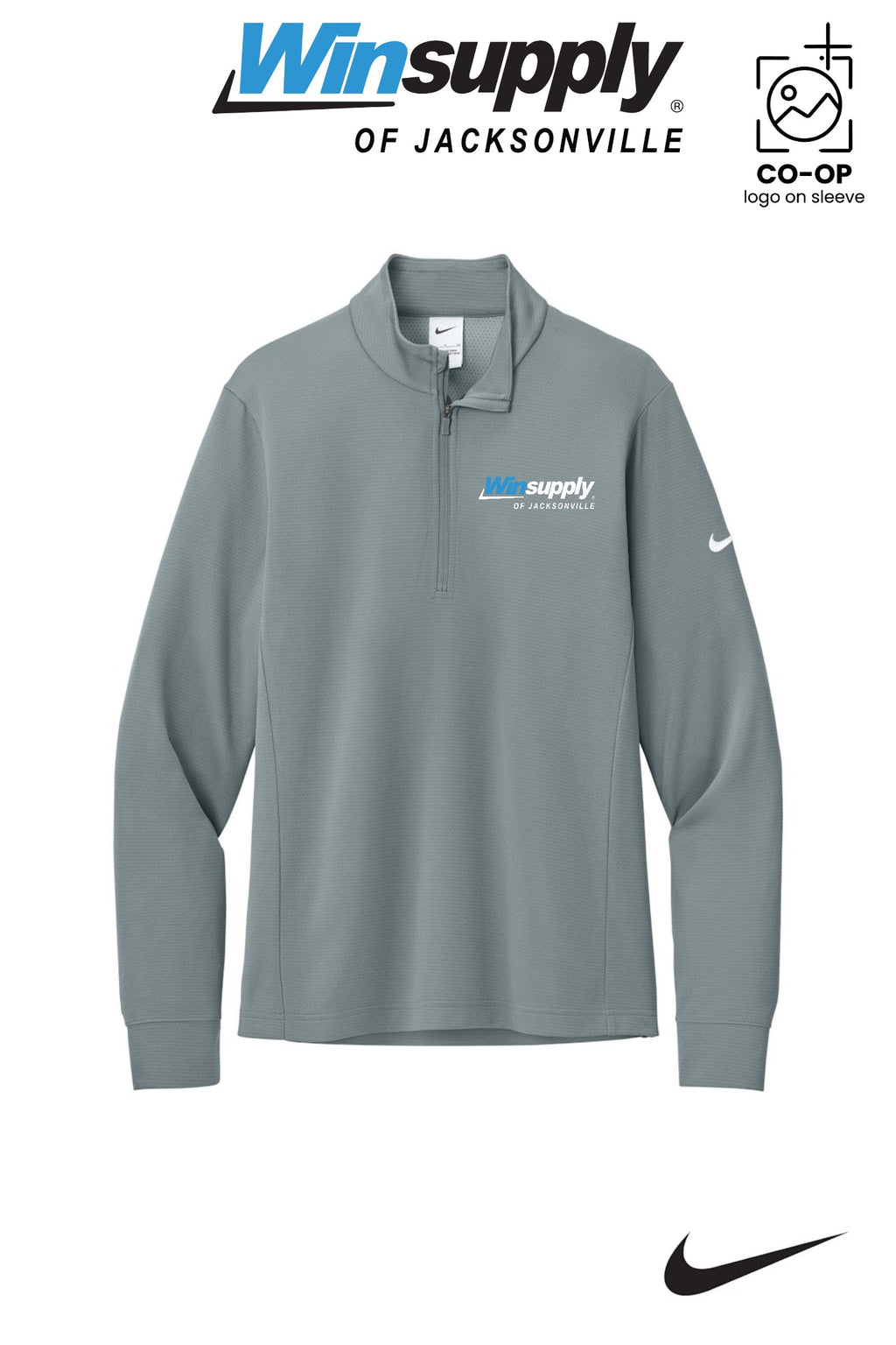 Nike Essential 1/2-Zip Cover-Up - Winsupply of Jacksonville
