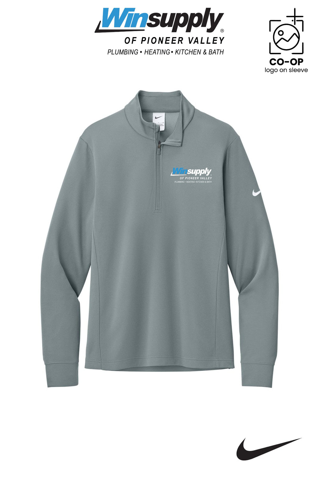 Nike Essential 1/2-Zip Cover-Up - Winsupply of Pioneer Valley