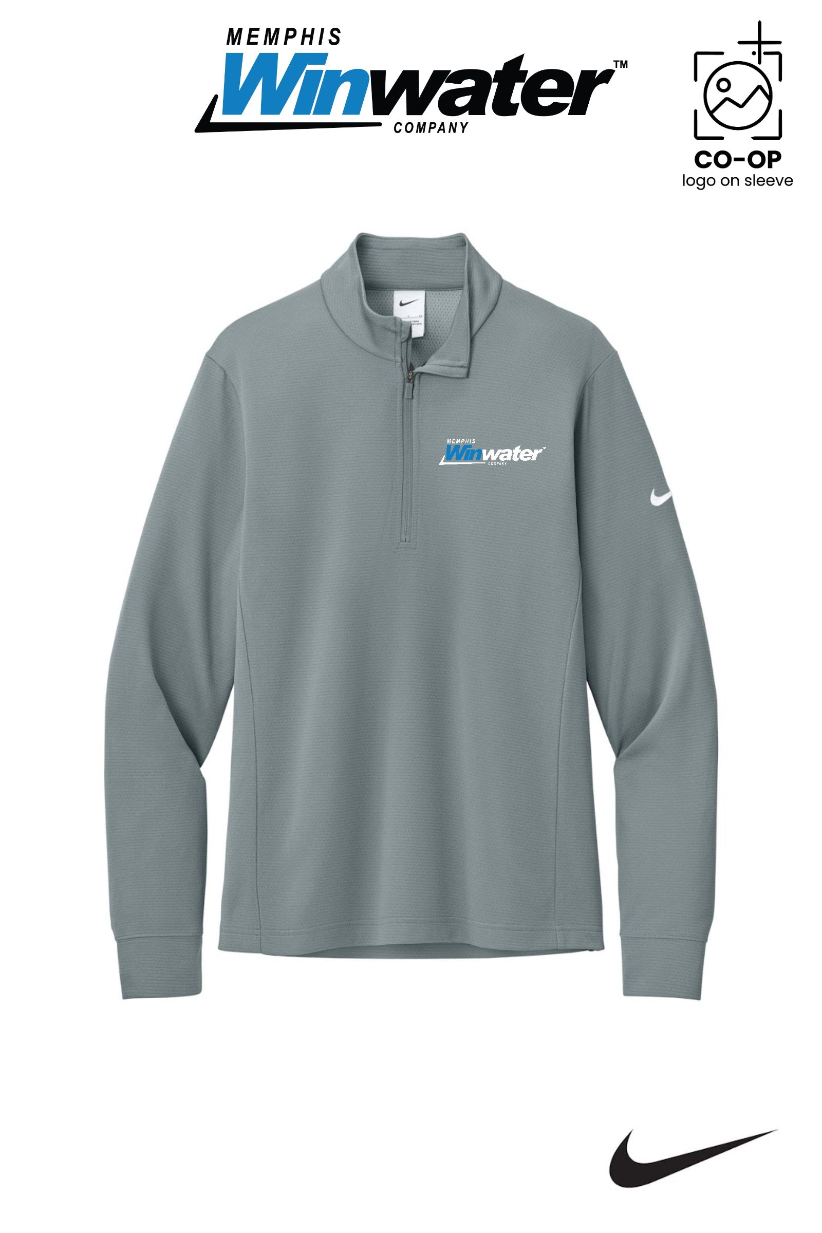 Nike Essential 1/2-Zip Cover-Up - Memphis Winwater