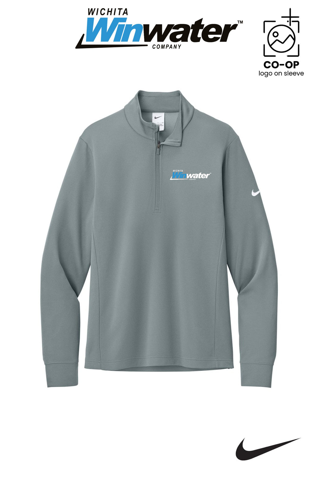 Nike Essential 1/2-Zip Cover-Up - Wichita Winwater