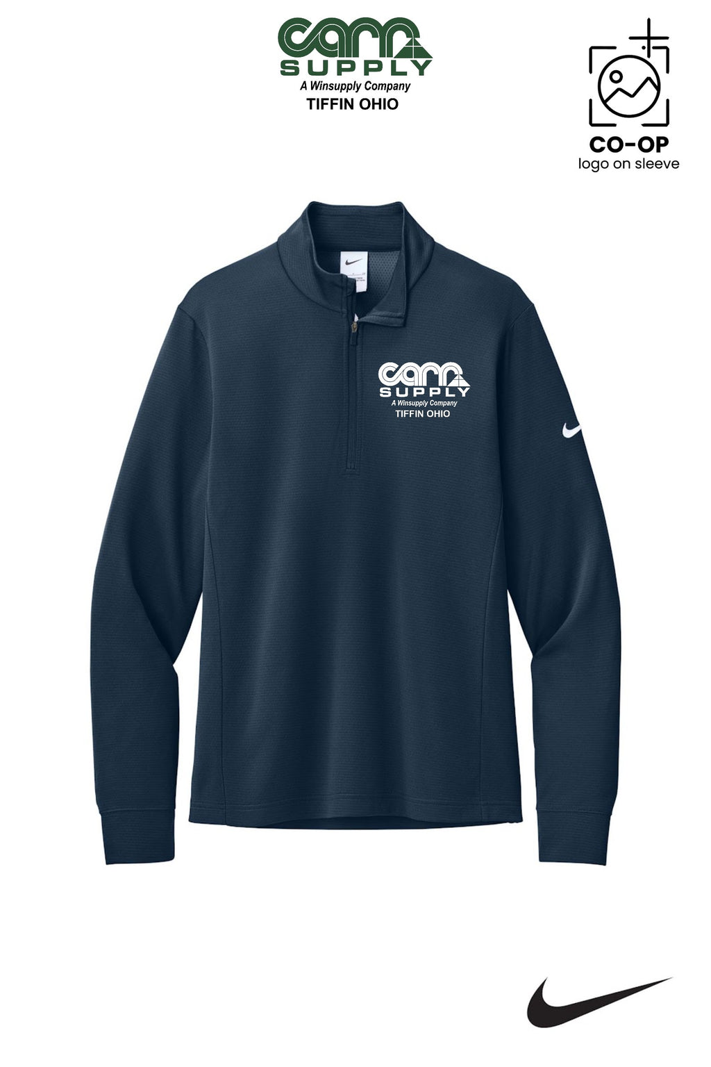 Nike Essential 1/2-Zip Cover-Up - Carr Supply - Tiffin